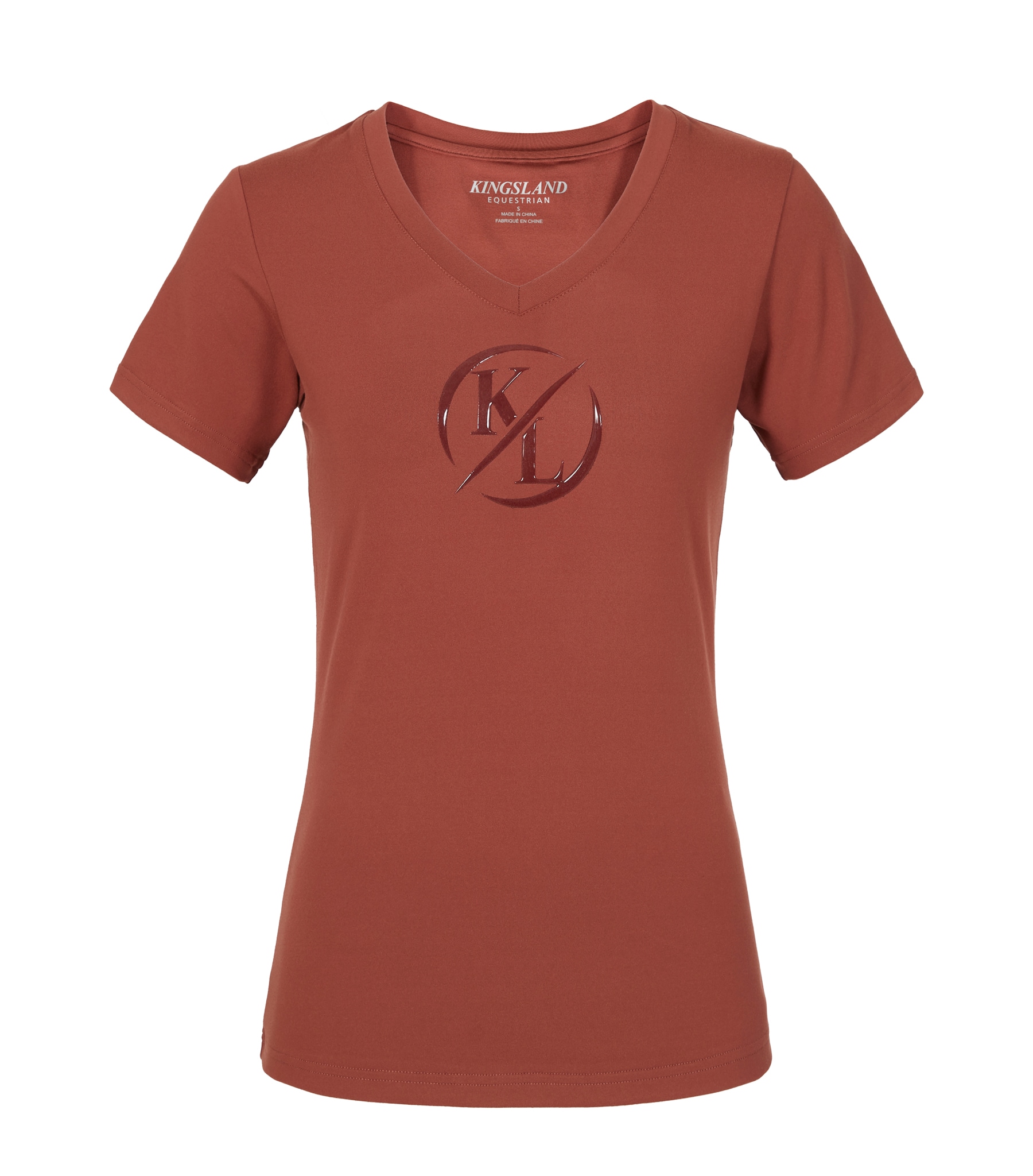 KLolania T-shirt - Brown Mahogany