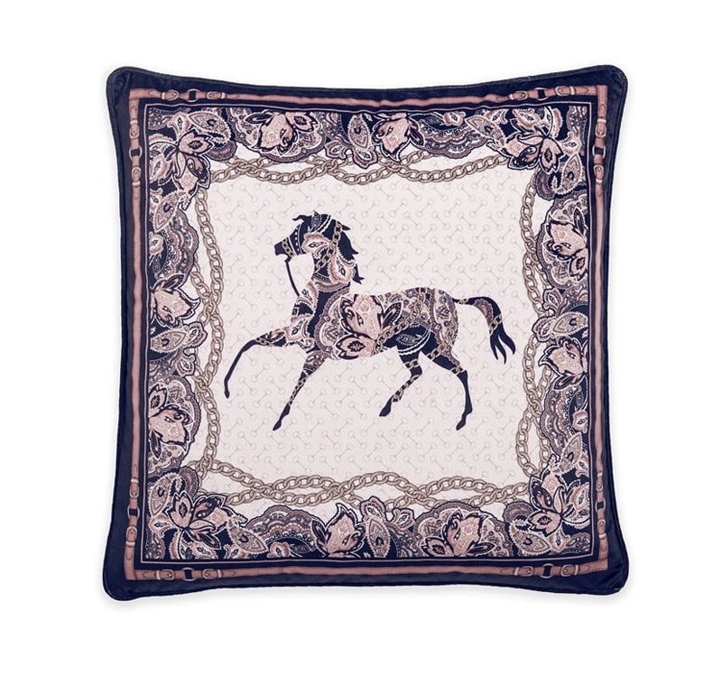 Cushion Arabic Horse - Black