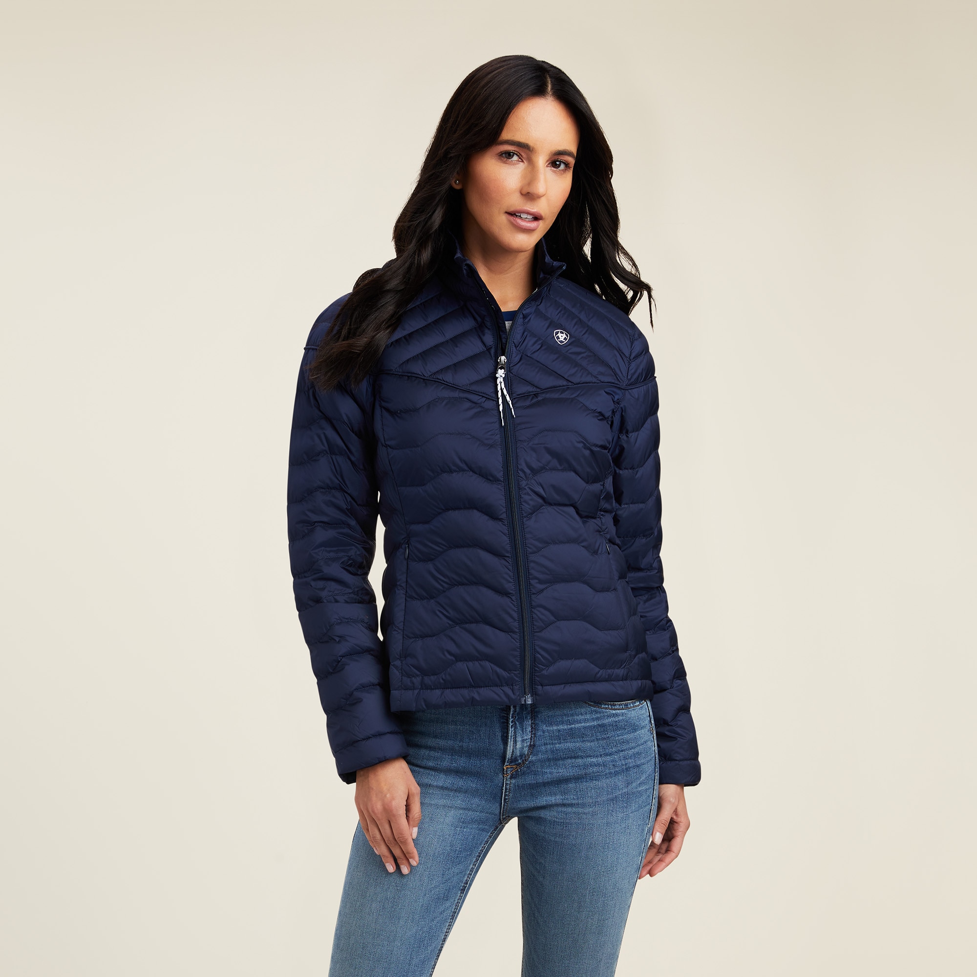 Ideal Down Jacket - Navy Eclipse från Ariat