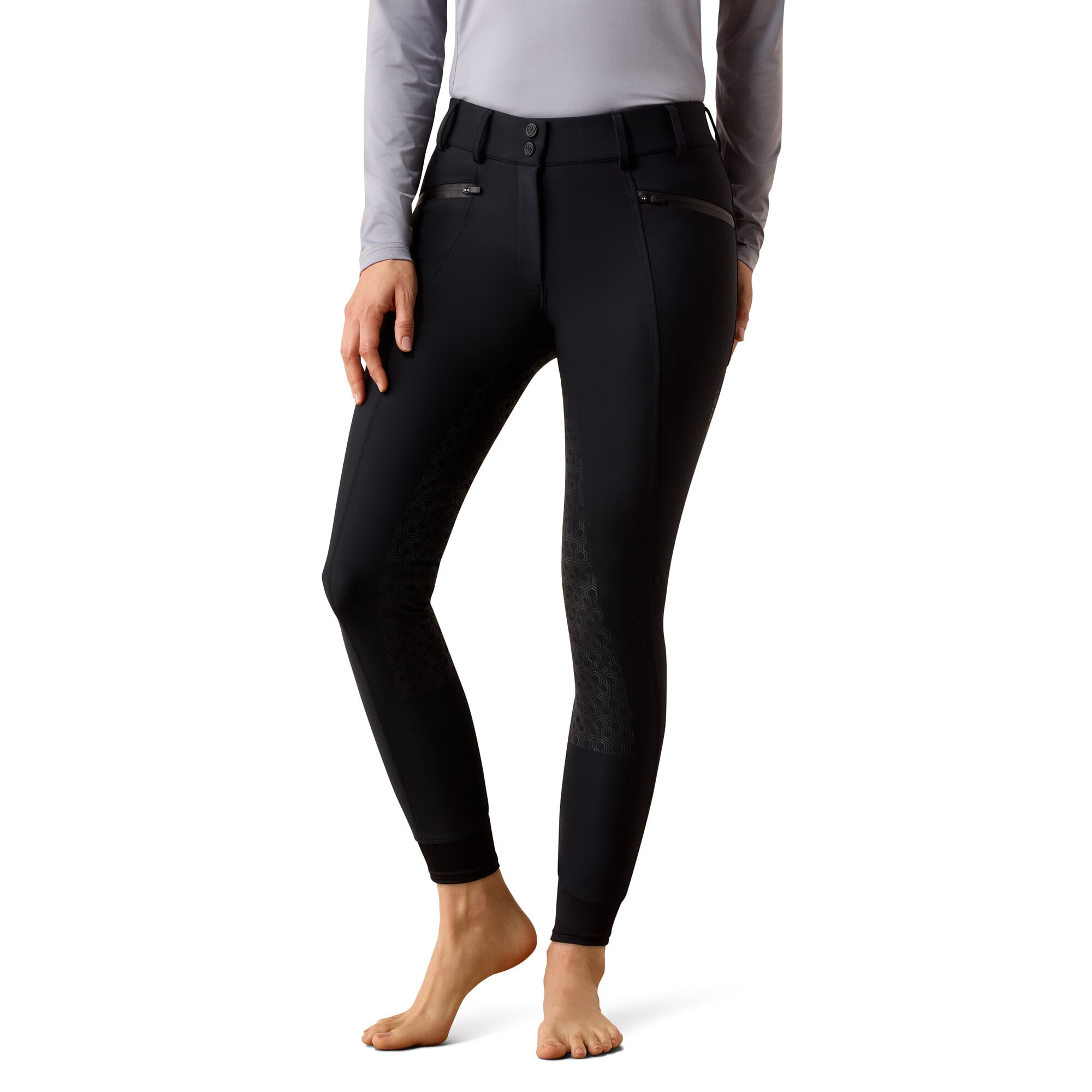 Troika H2O Waterproof Riding Breeches - Black