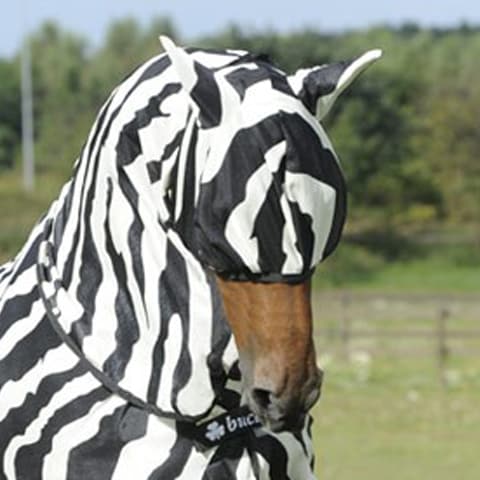 Buzz-Off Fly Mask Zebra