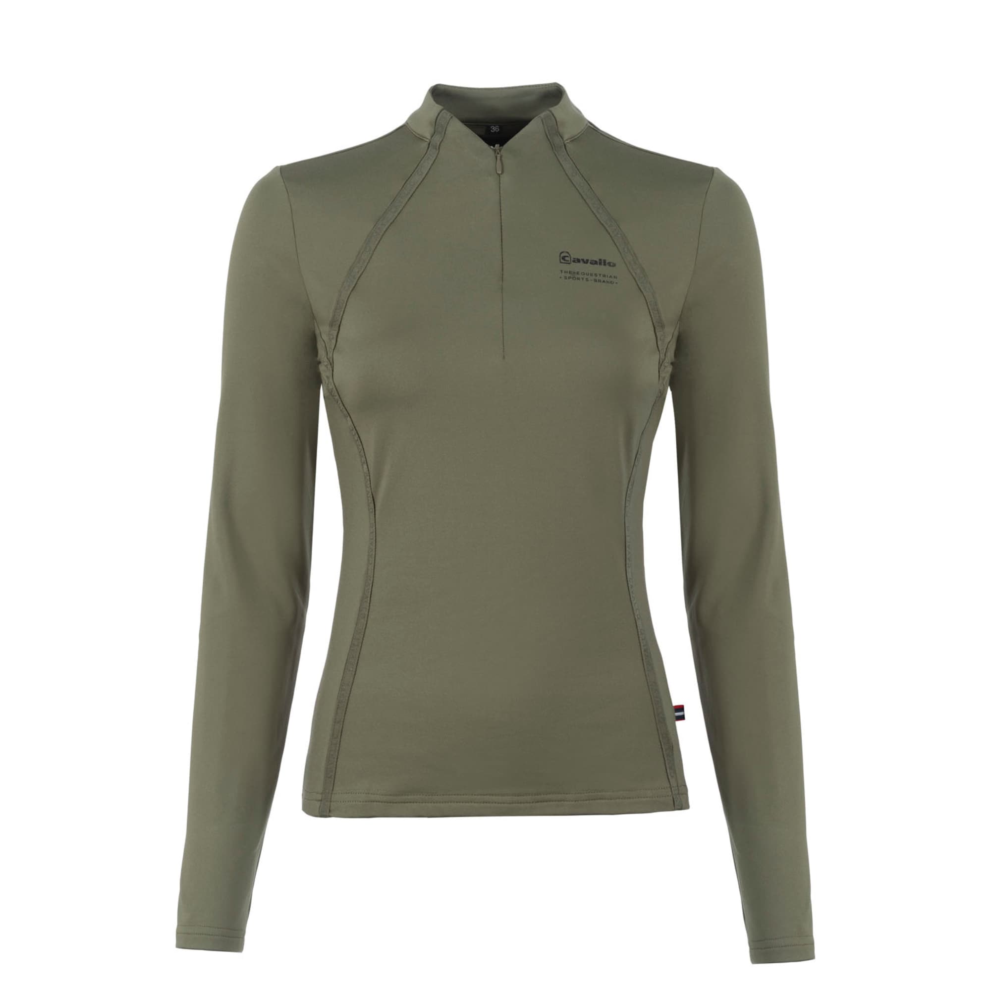 Cavalreyna Riding Shirt - Tea Leaf