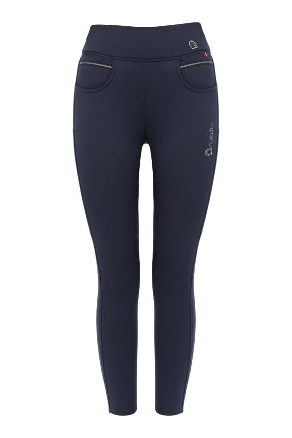 Liz Grip Riding Leggings -  Navy