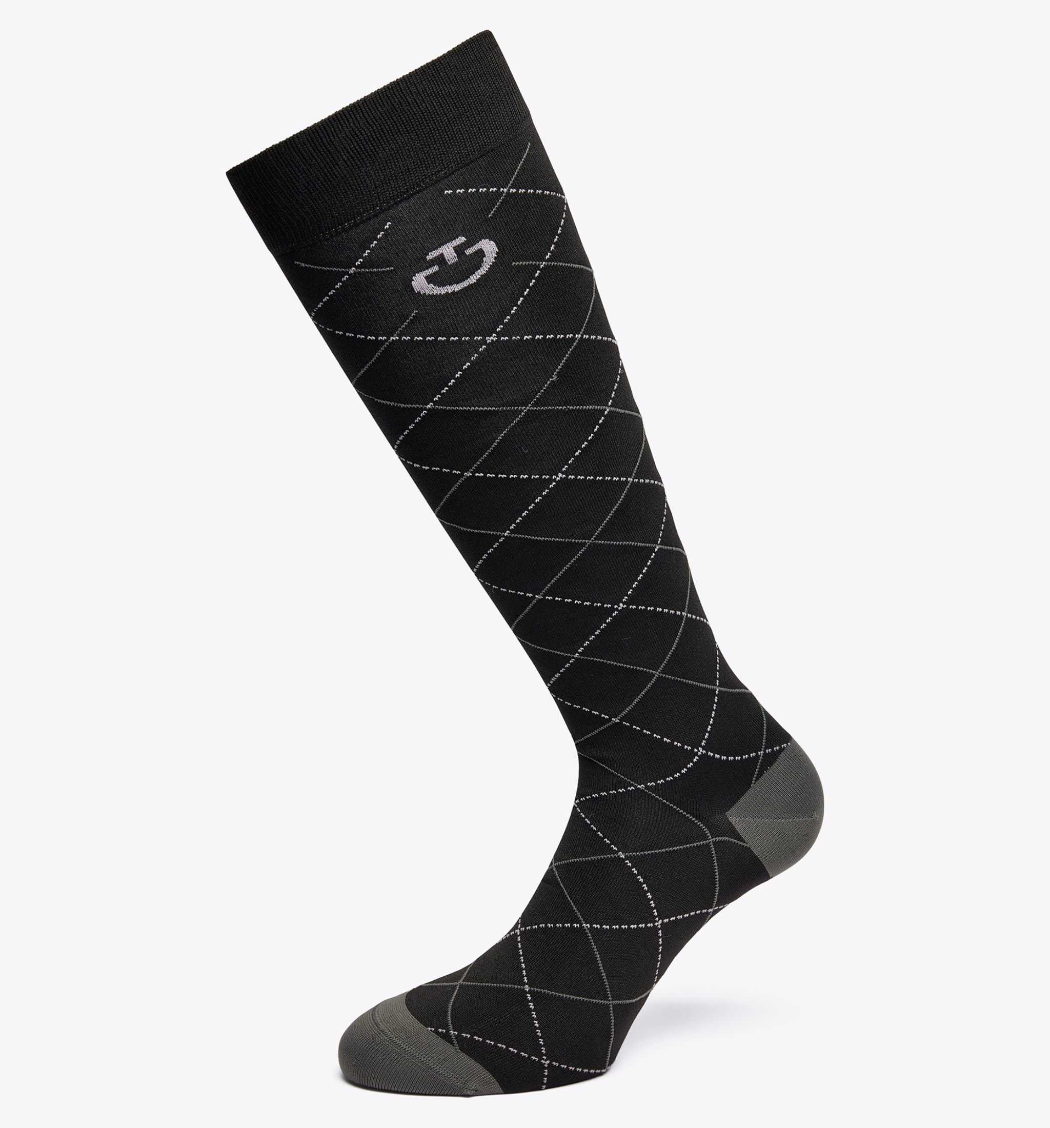 CT Argyle socks - Black