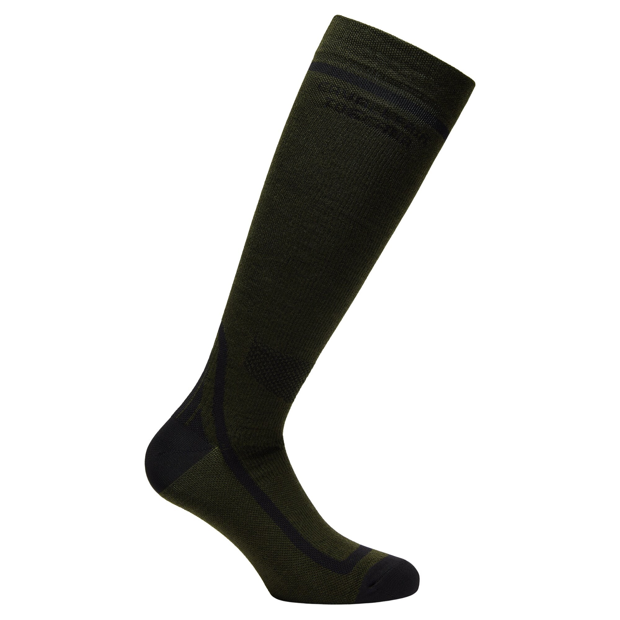 CT Wool Sock - Wintermoss/Black