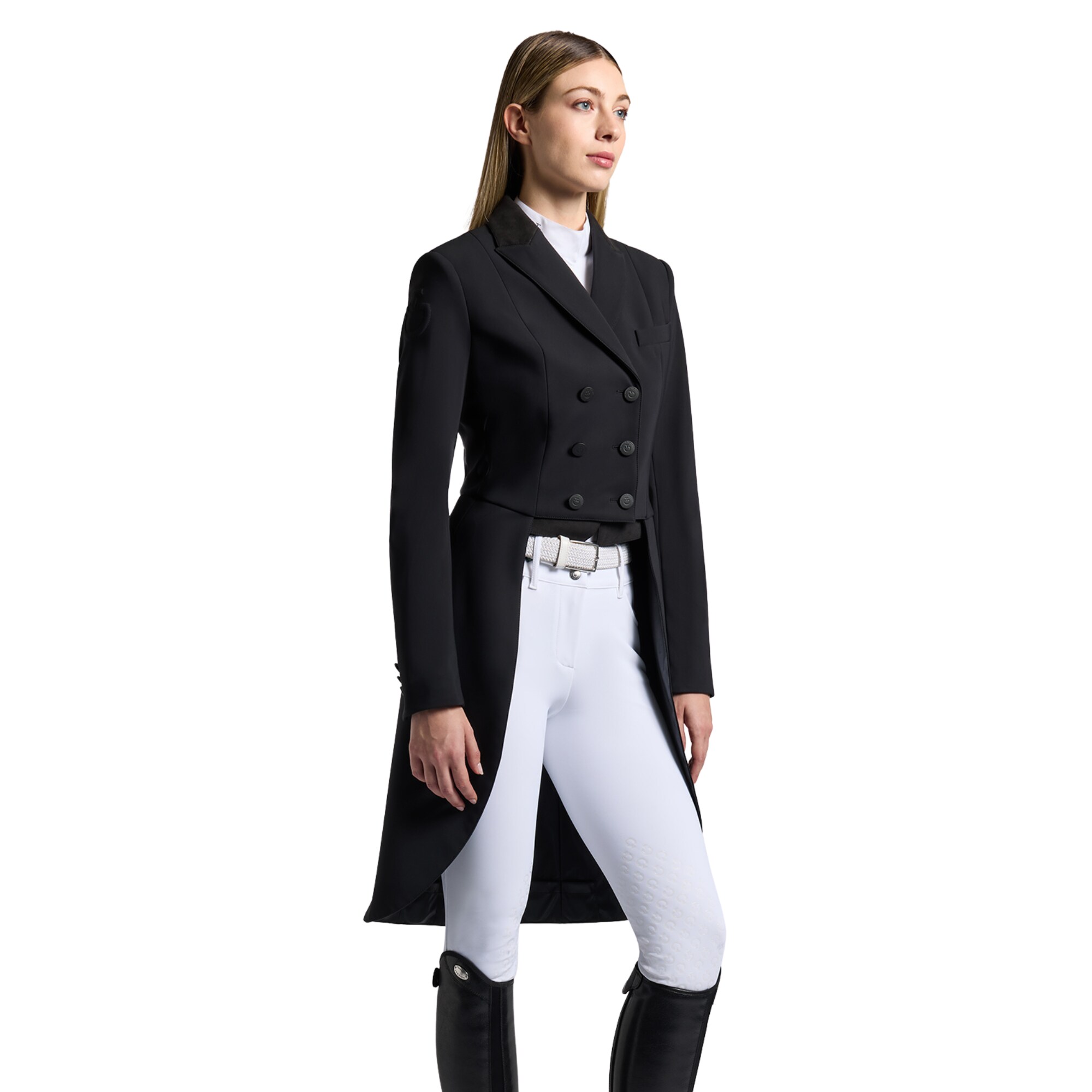 CT 4-Way Stretch Jersey Tailcoat - Black
