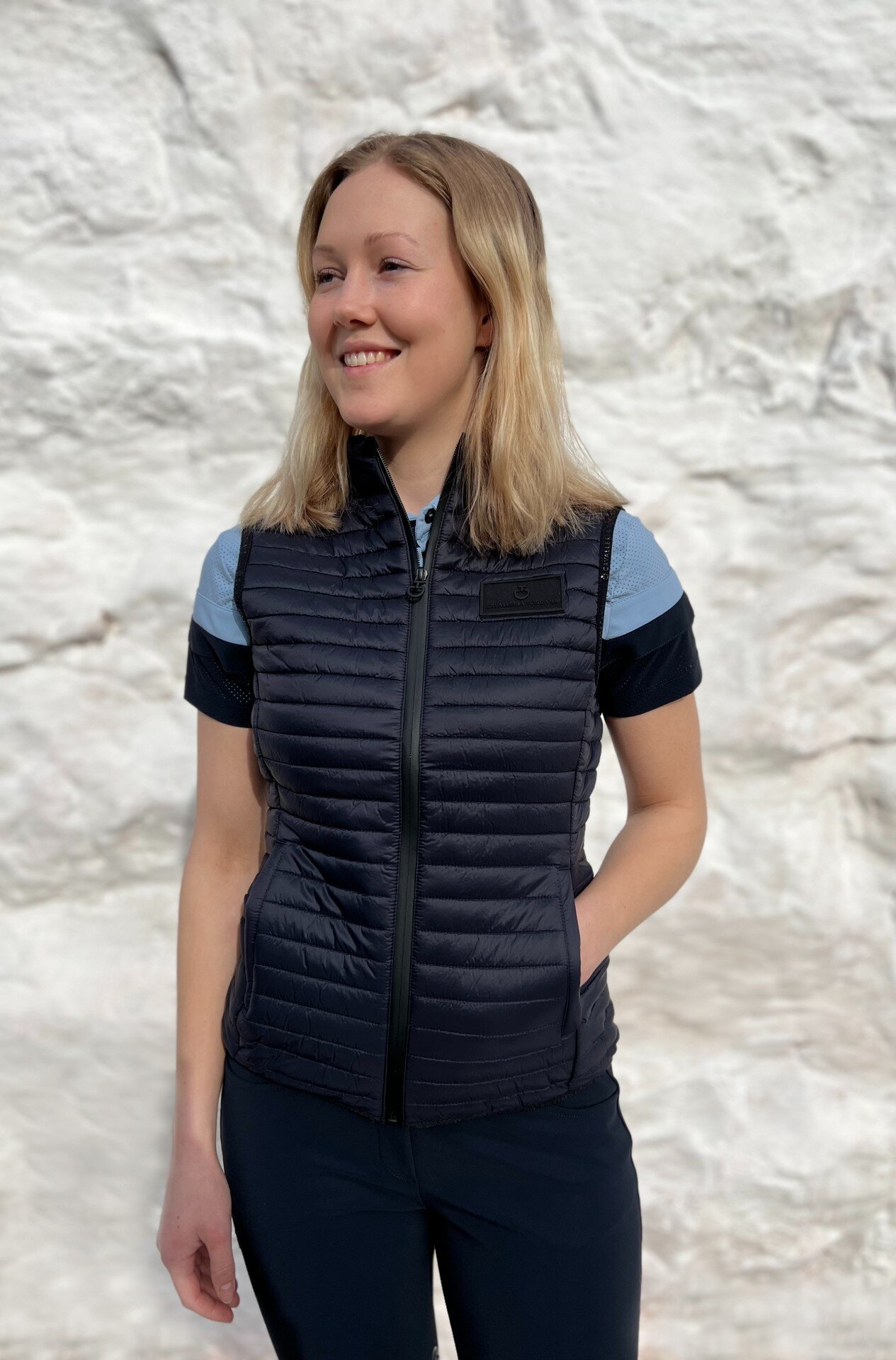 Junior Jersey Quilted Puffer Vest