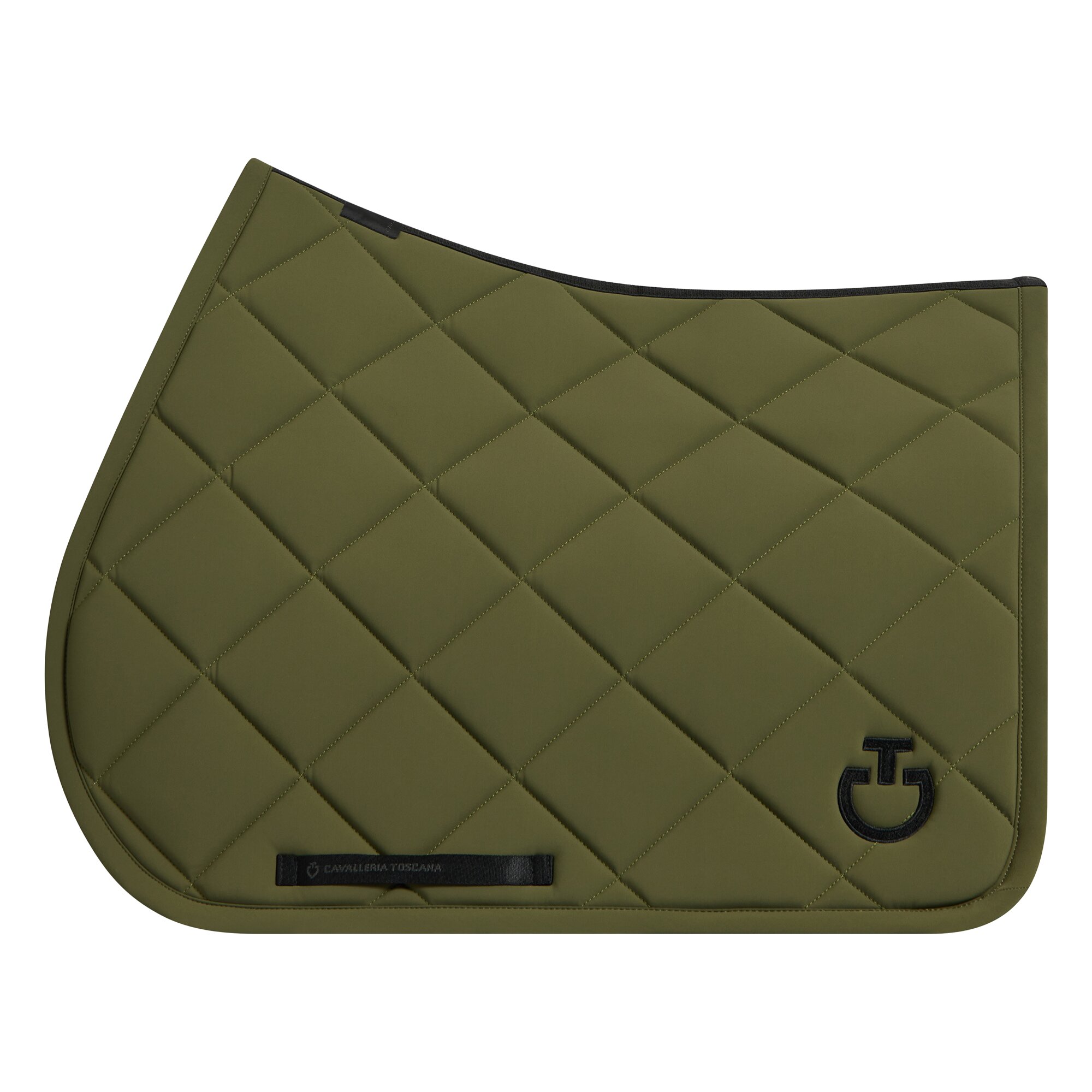 DQ Jersey Jumping Saddle Pad - Winter Moss