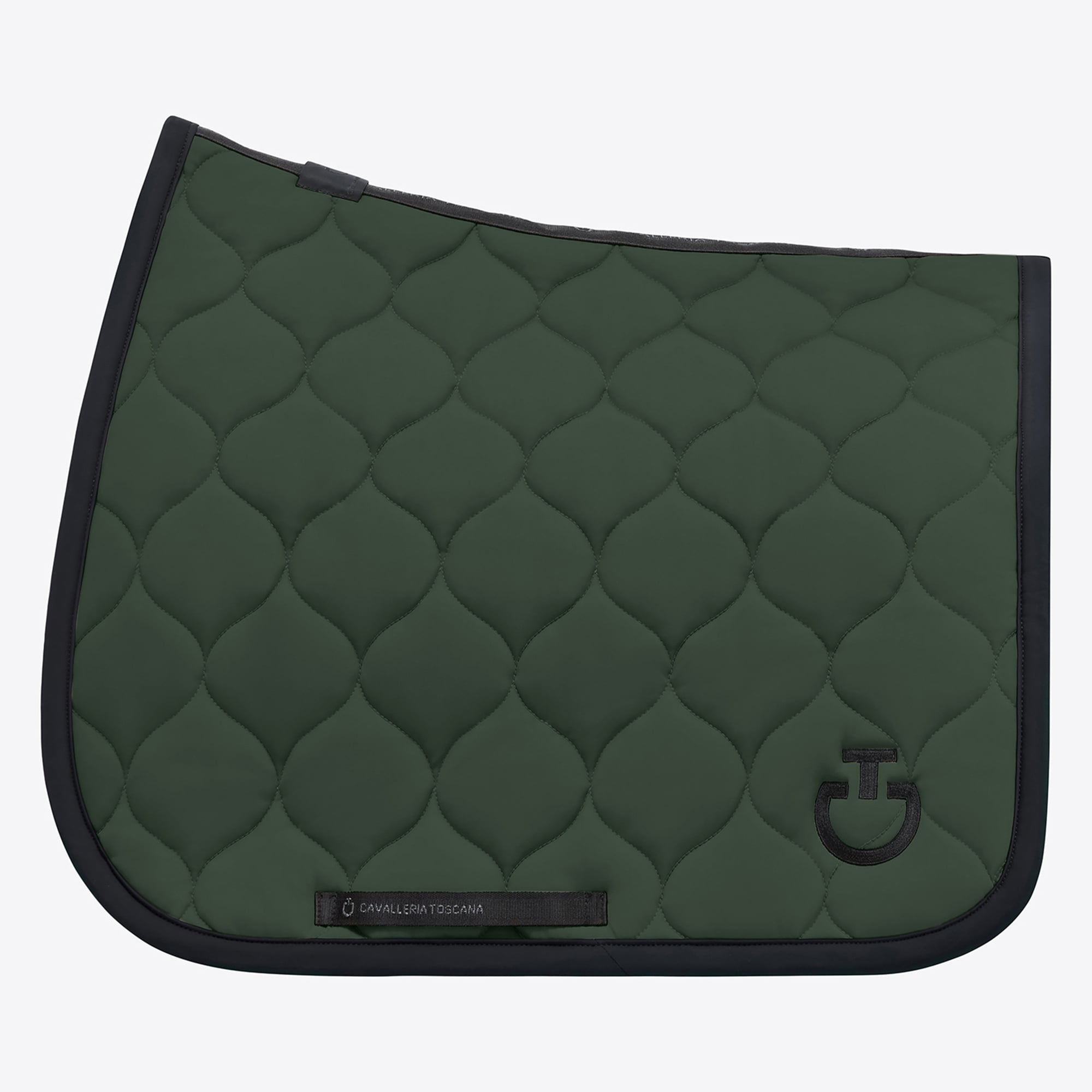 CQ Jersey Jumping Saddle Pad - Jungle Green