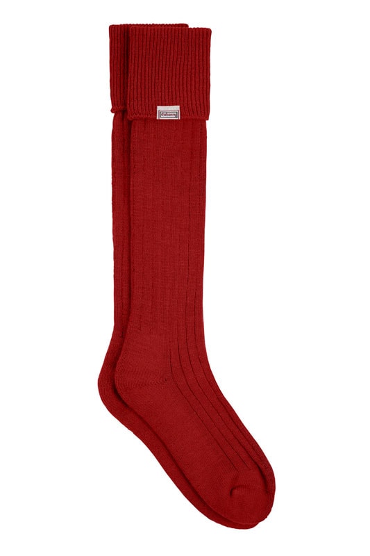 Alpaca socks - Cardinal
