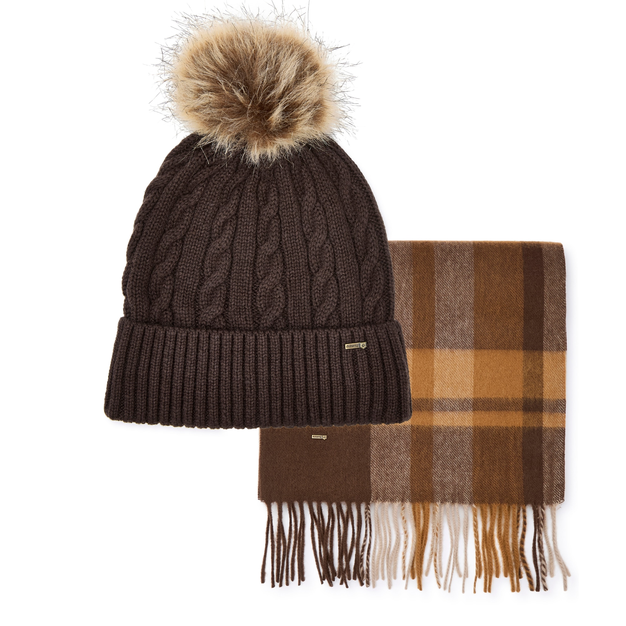 Foley Set with Beanie and Scarf - Elk