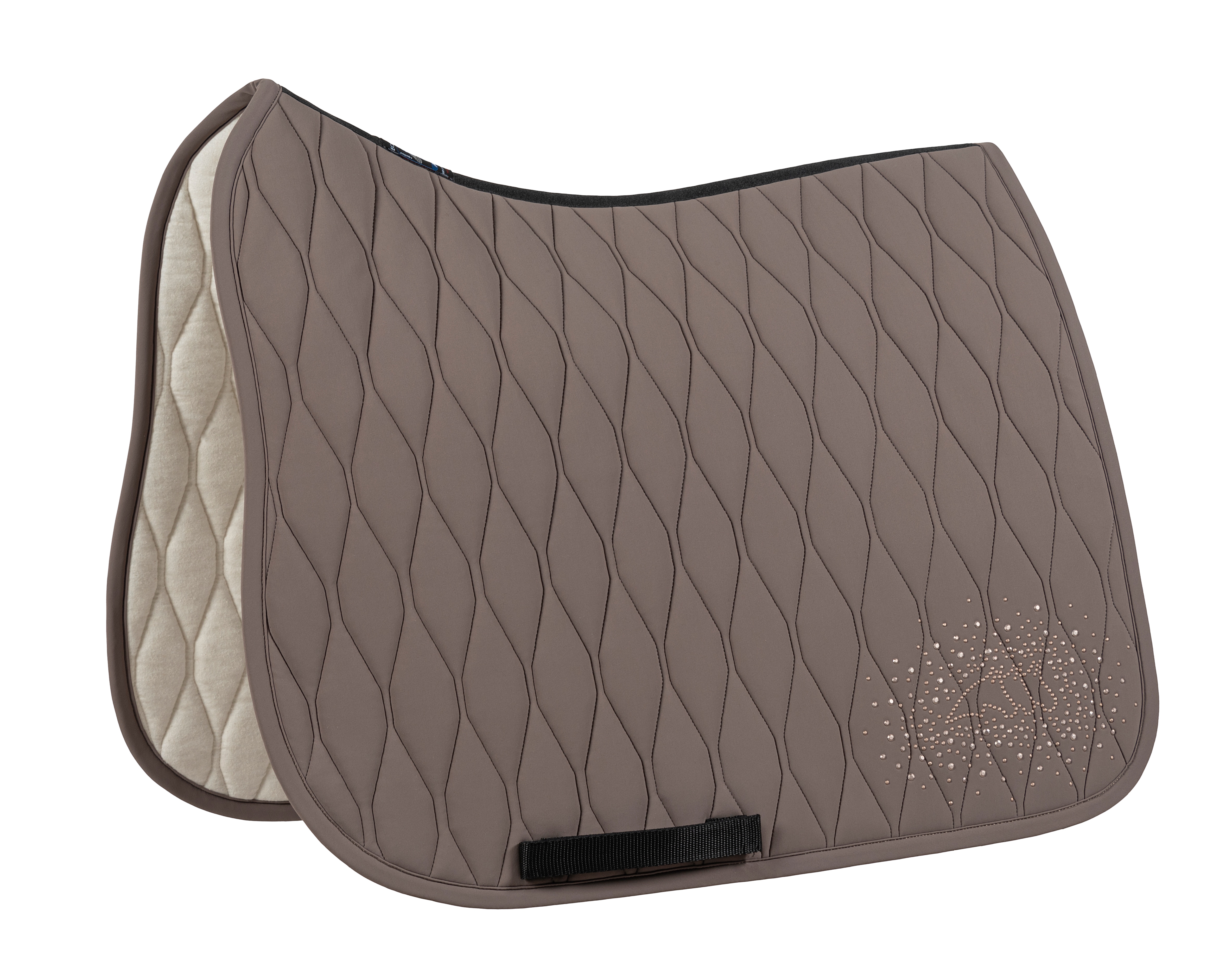 Esmune Dressage Saddle Pad - Deep Sand