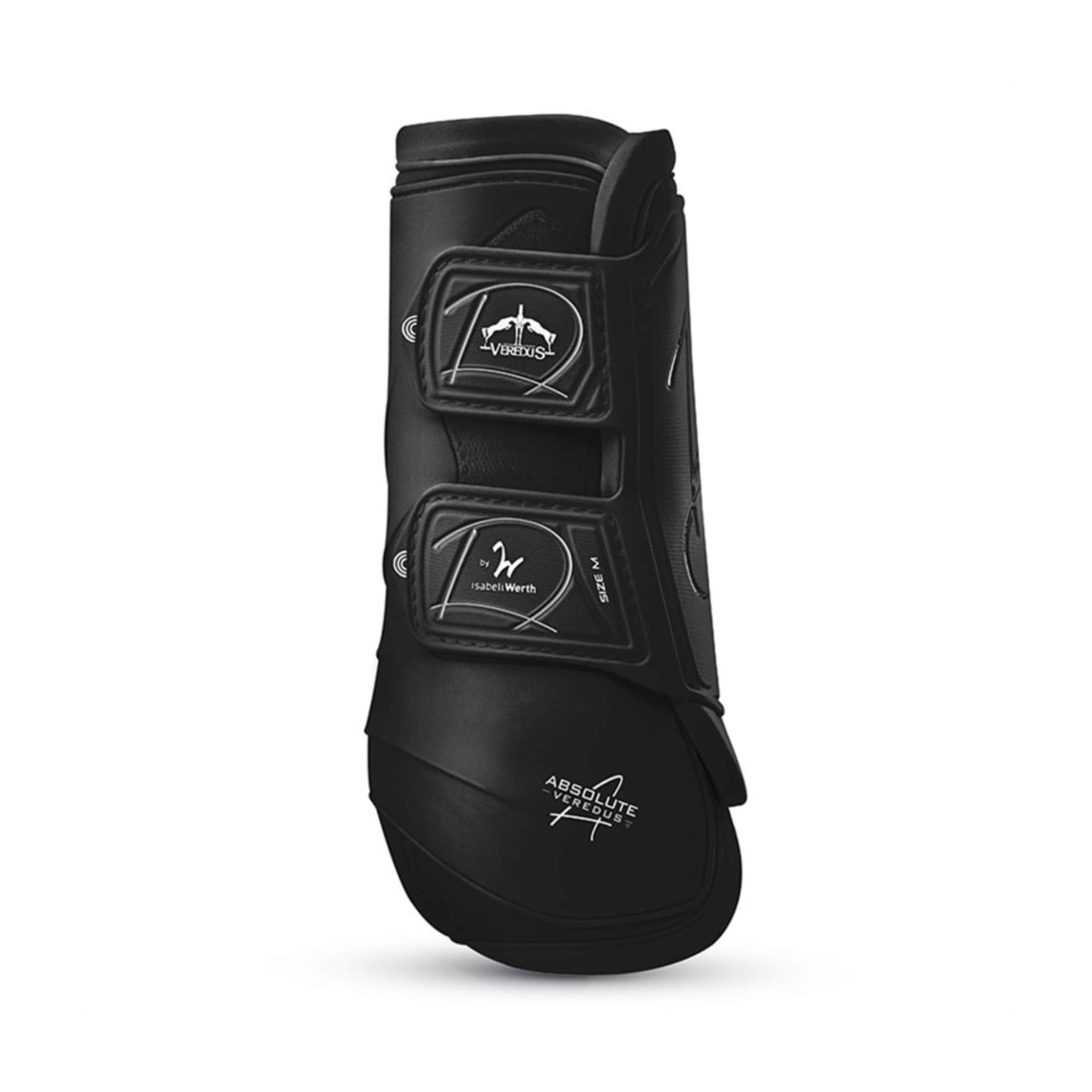 Veredus Absolute Velcro - svarta bakbensskydd för dressyr