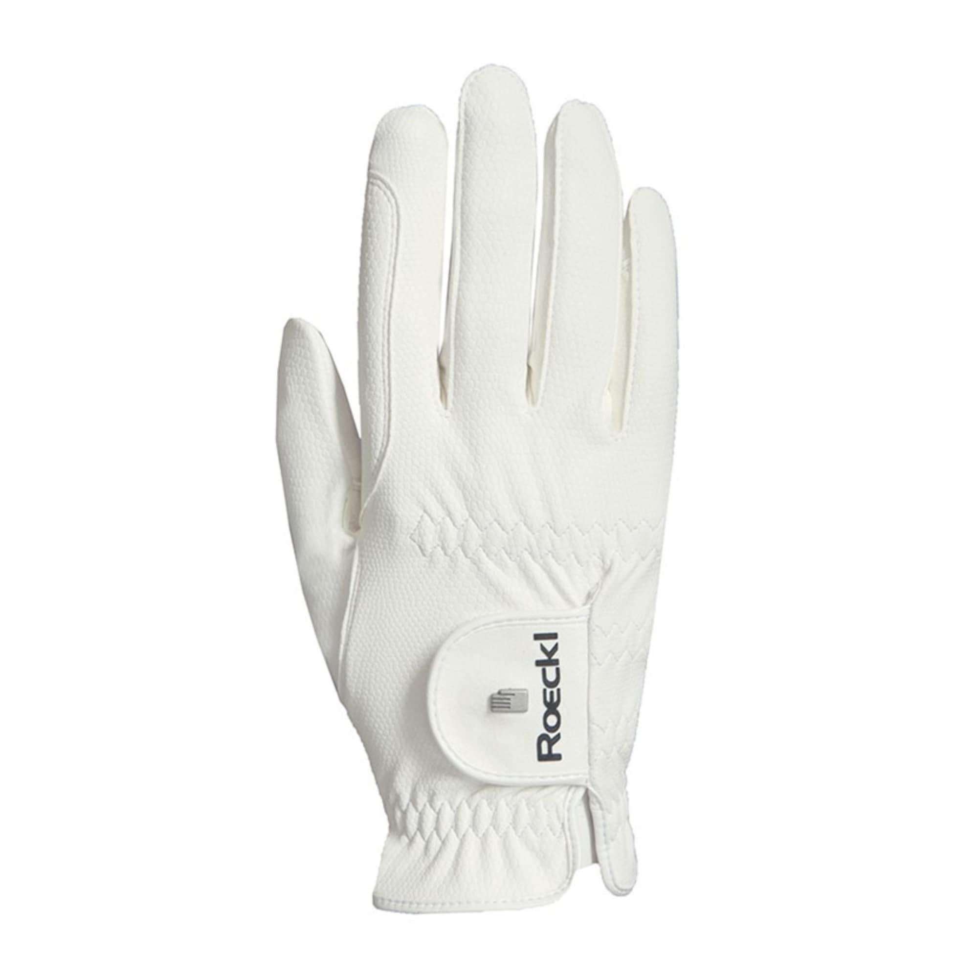 Roeckl Roeck-Grip Pro Ridhandske Vit