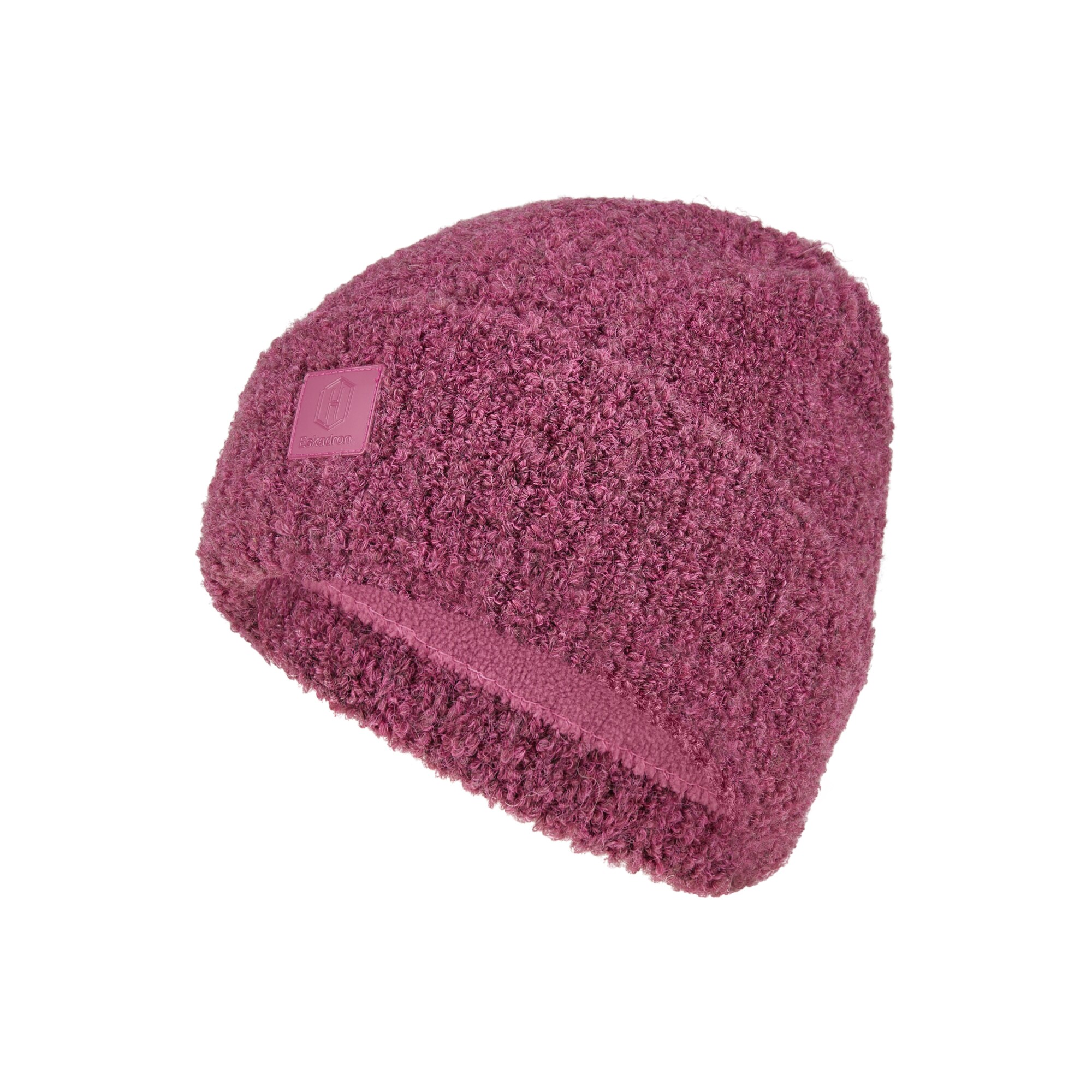 Bouclé Beanie - Wildberry