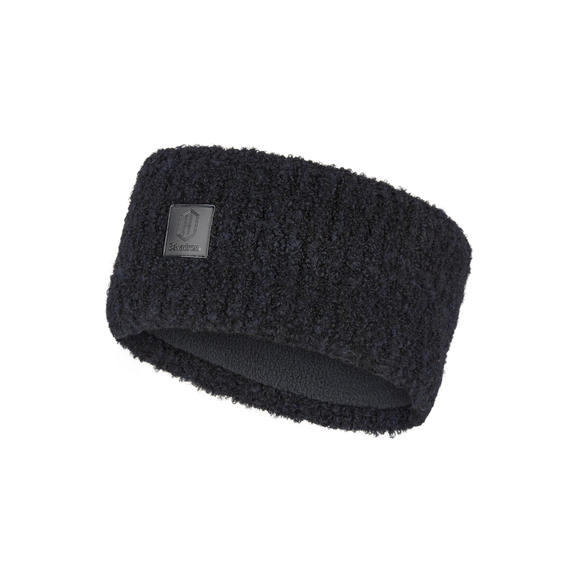 Bouclé Headband - Navy