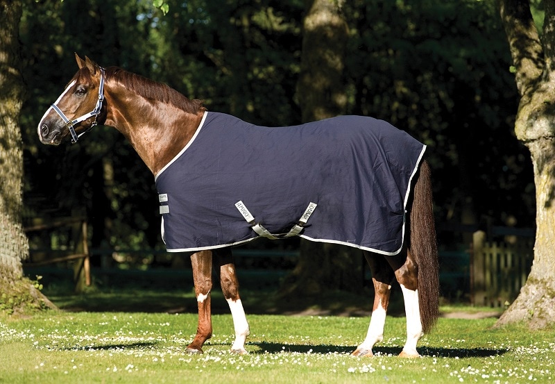 Amigo Stable Sheet - Navy/Silver