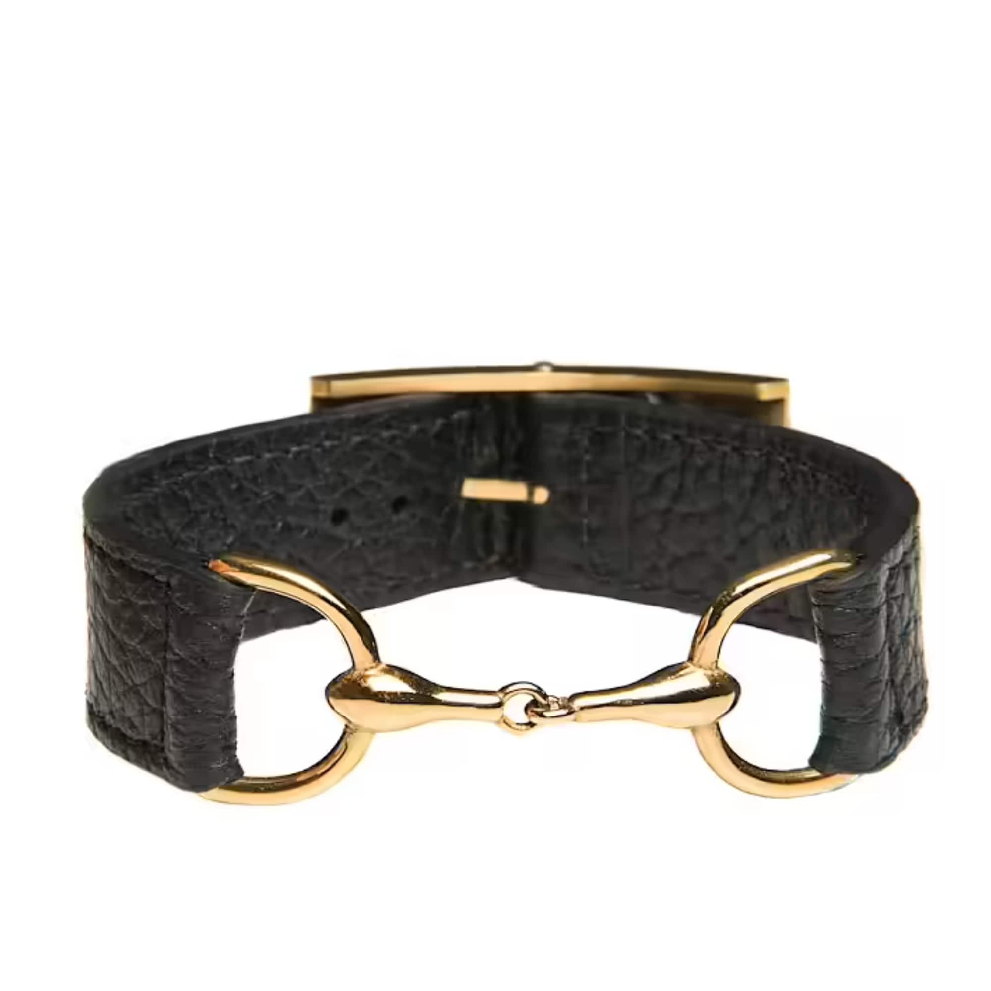 Bracelet Gold Bit - Black