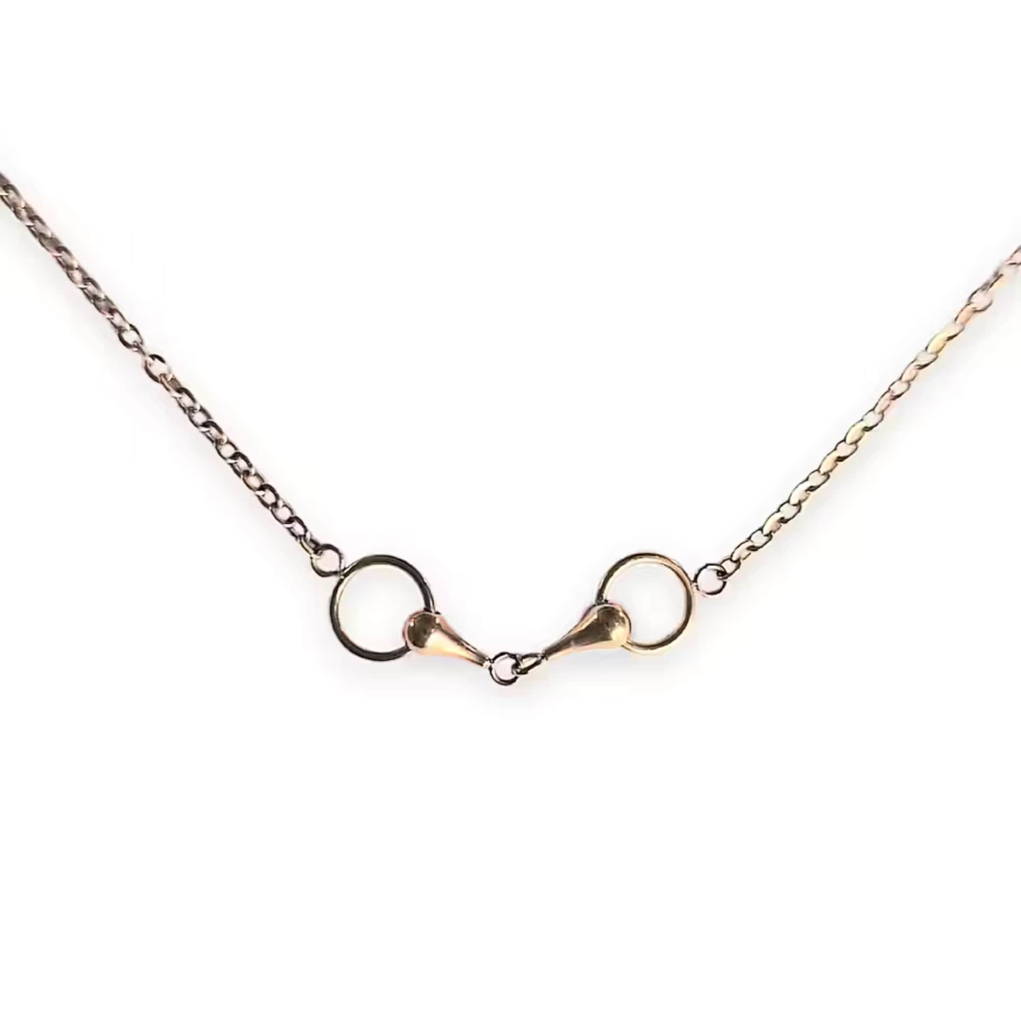 Bit Necklace - Rose Gold