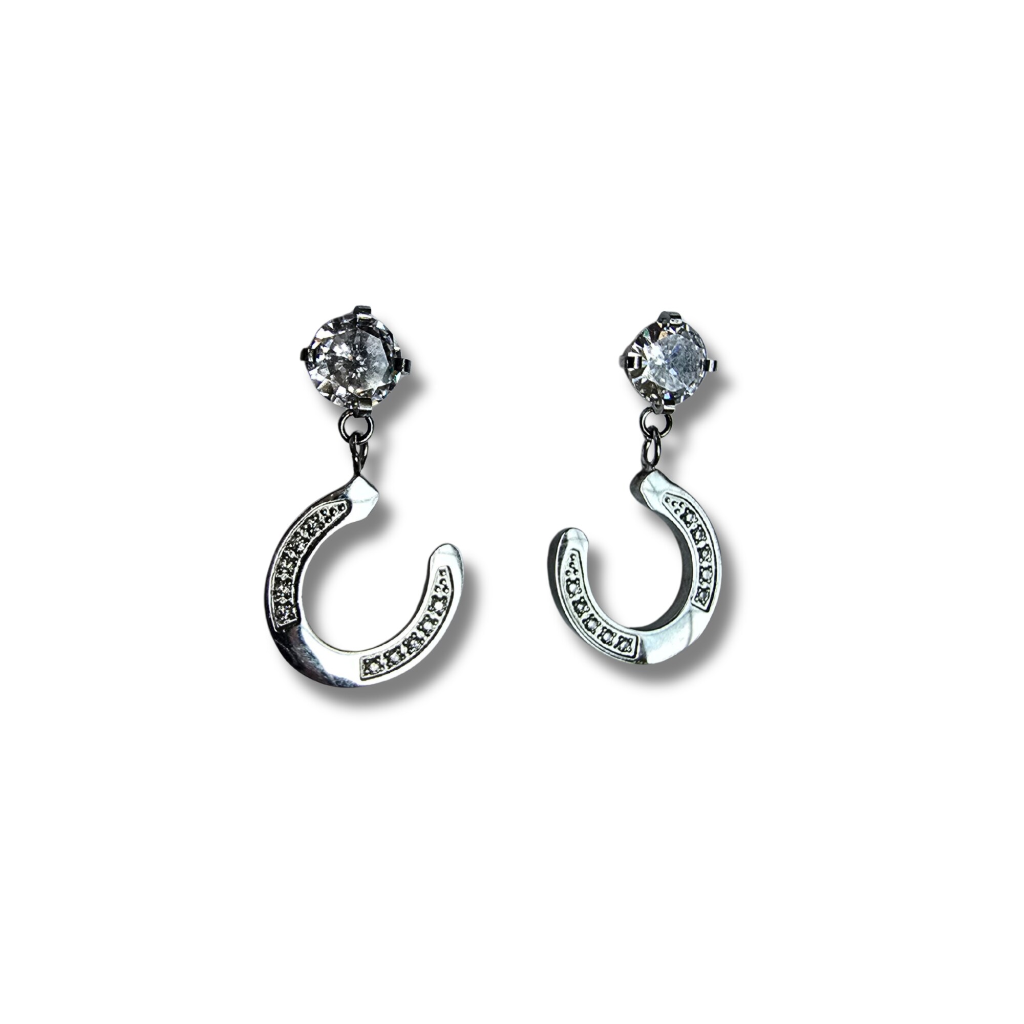 Earring Horseshoe - Silver