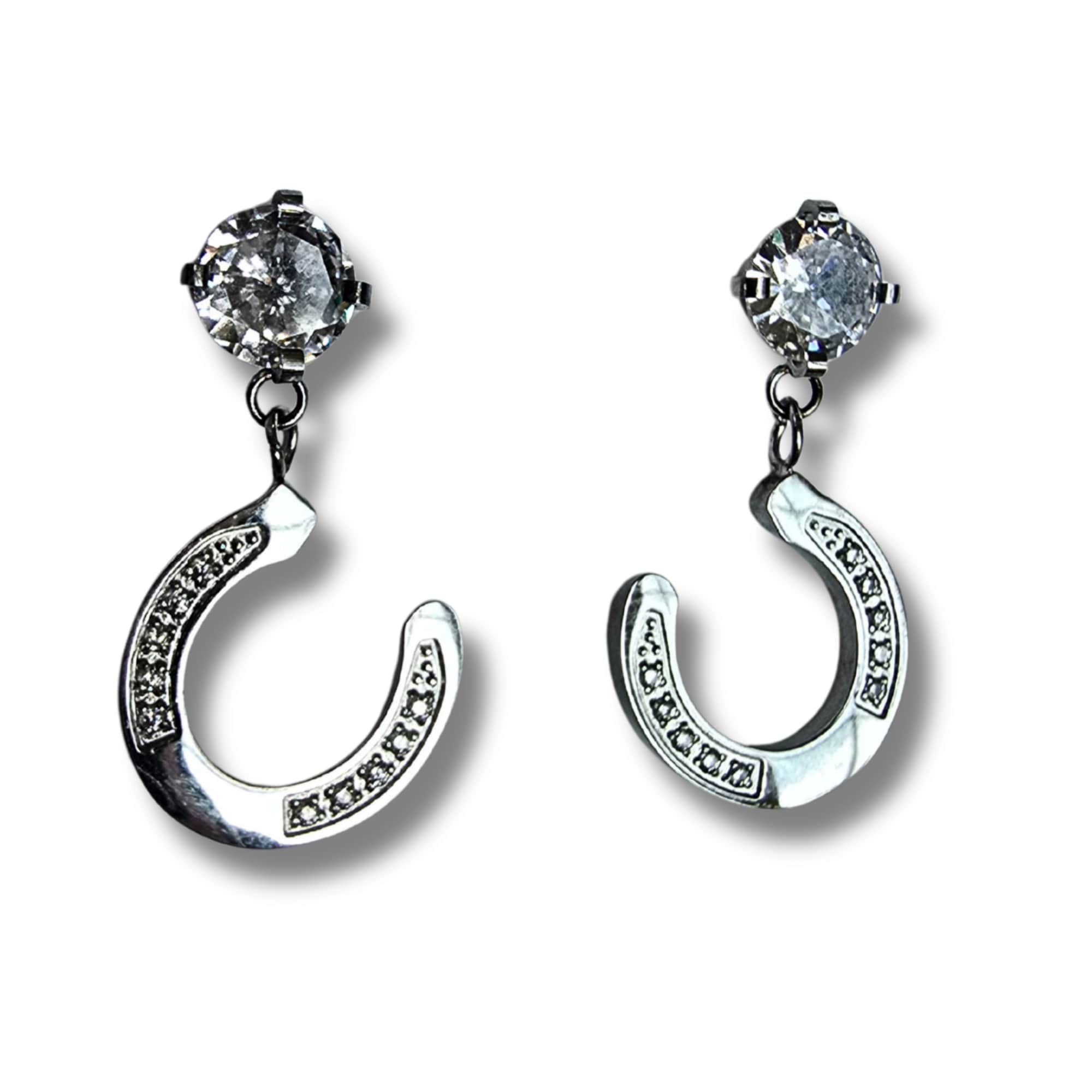 Earring Horseshoe - Silver