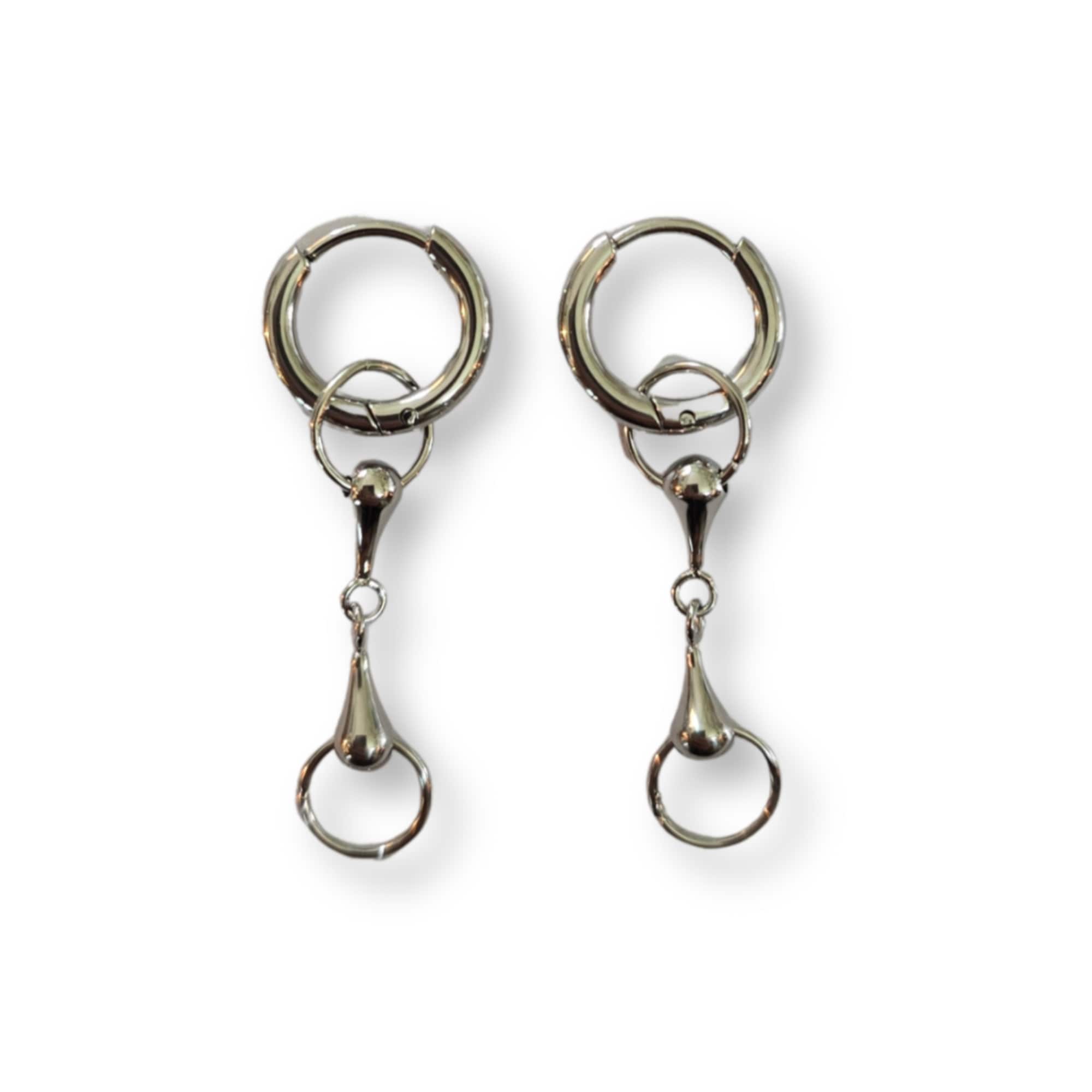 Bit Earring - Silver