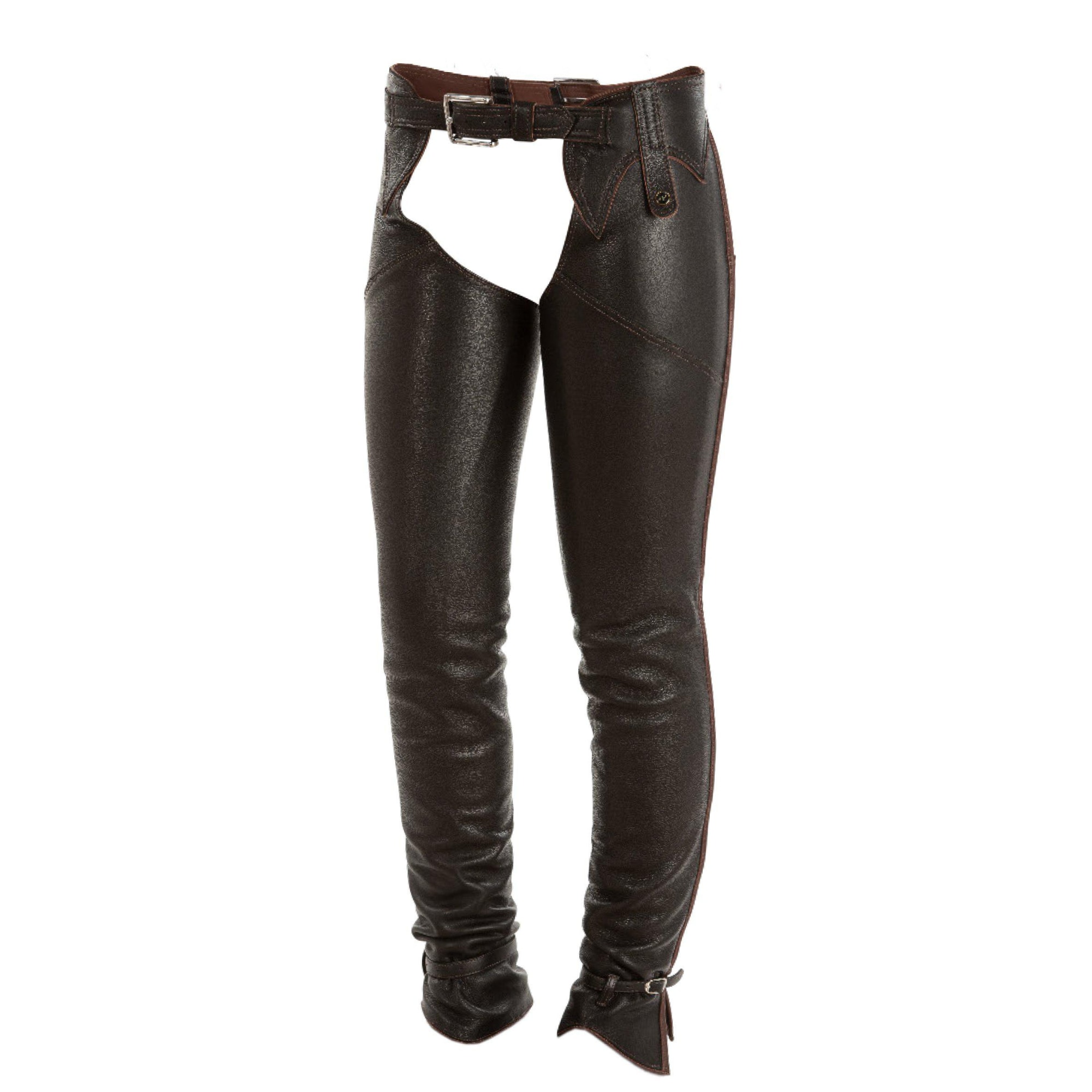 Horselife Chaps in Leather - Black