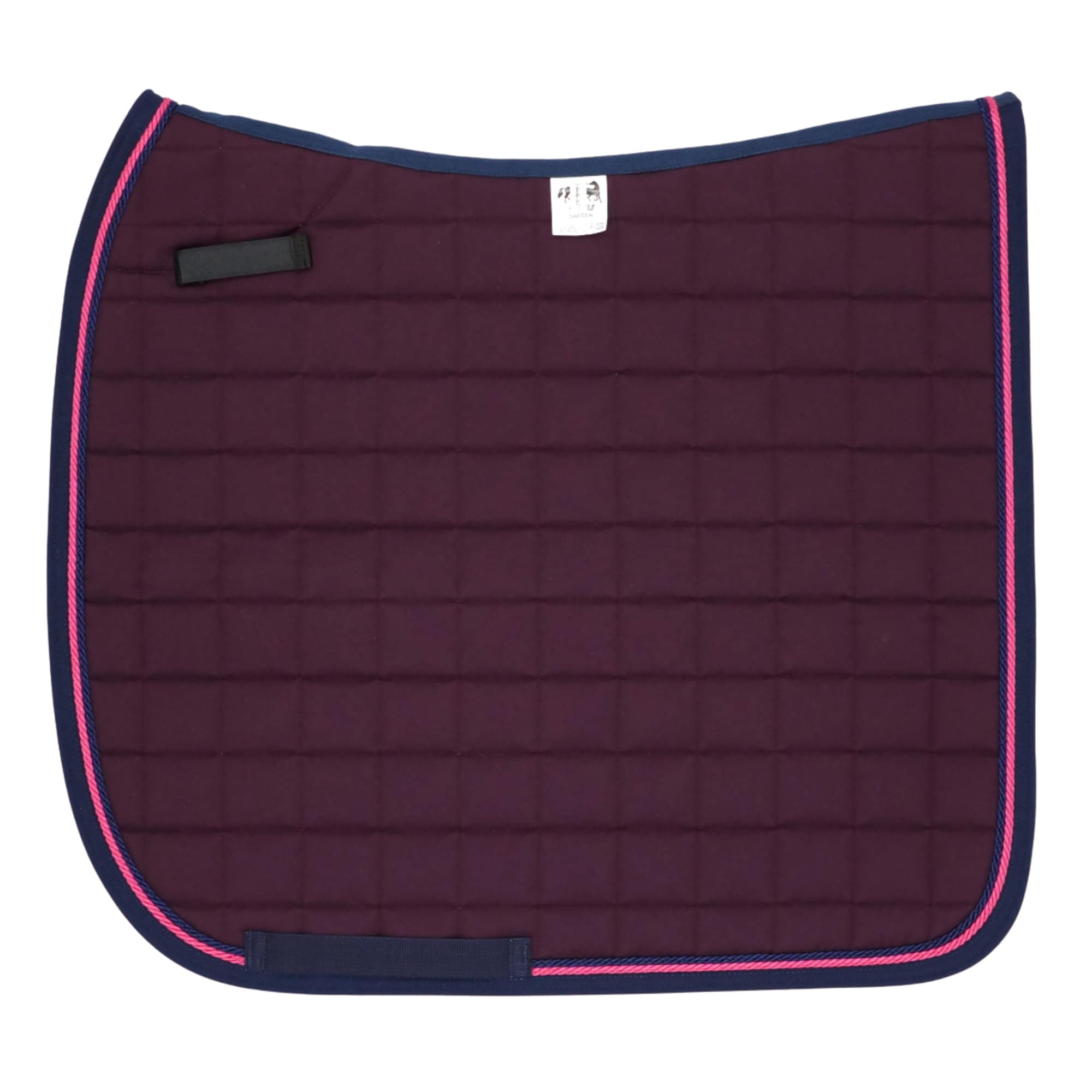 Dressage Saddle Pad - Plum/Navy