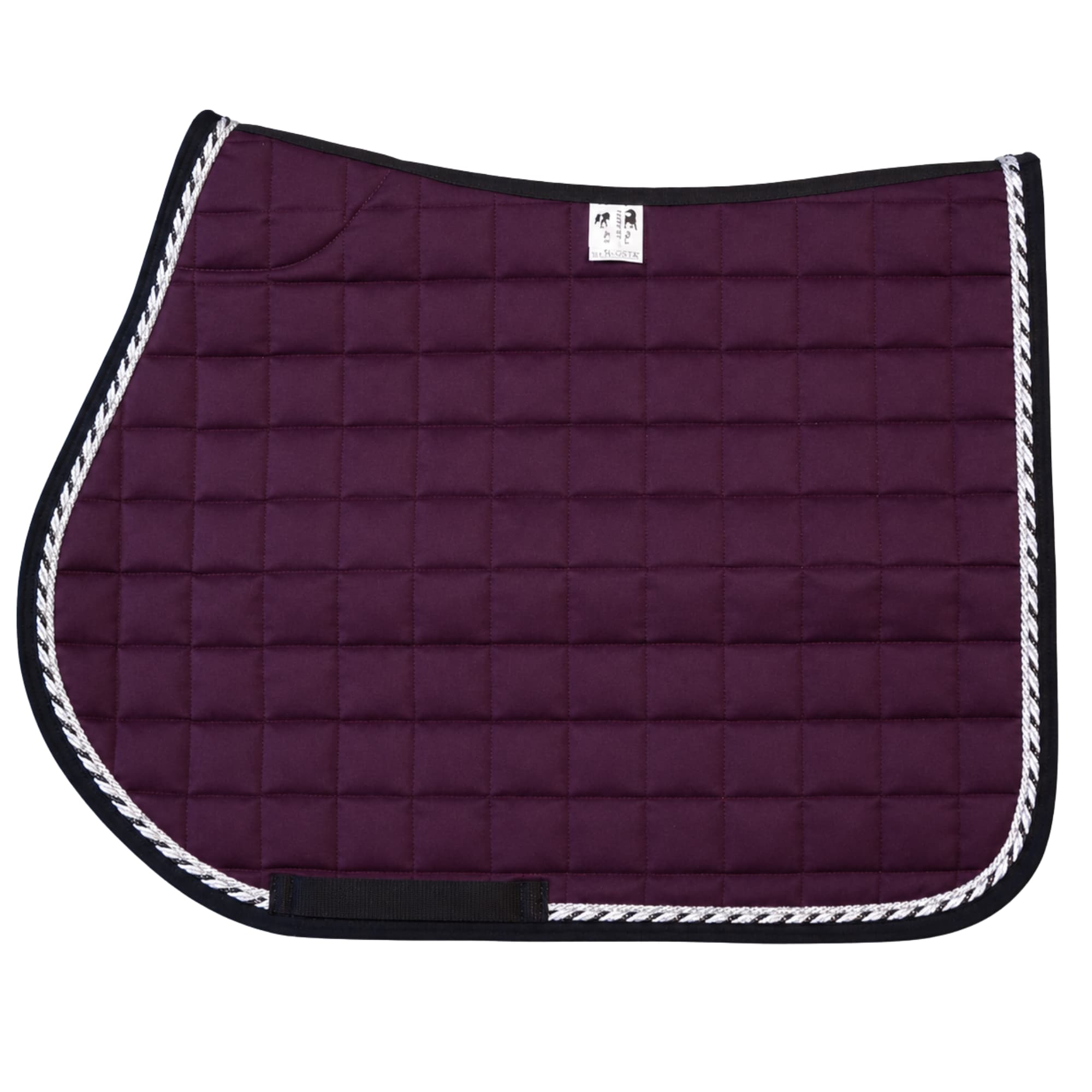 Jumping saddle pad - Plum