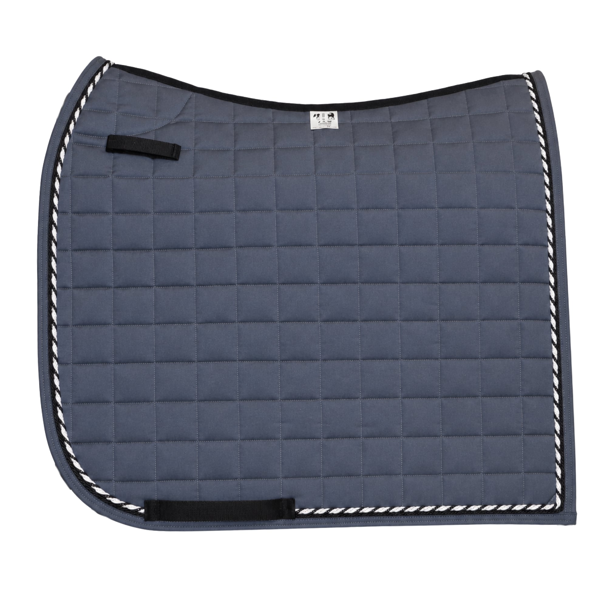 Dressage saddle pad - Convoy Grey/Silver