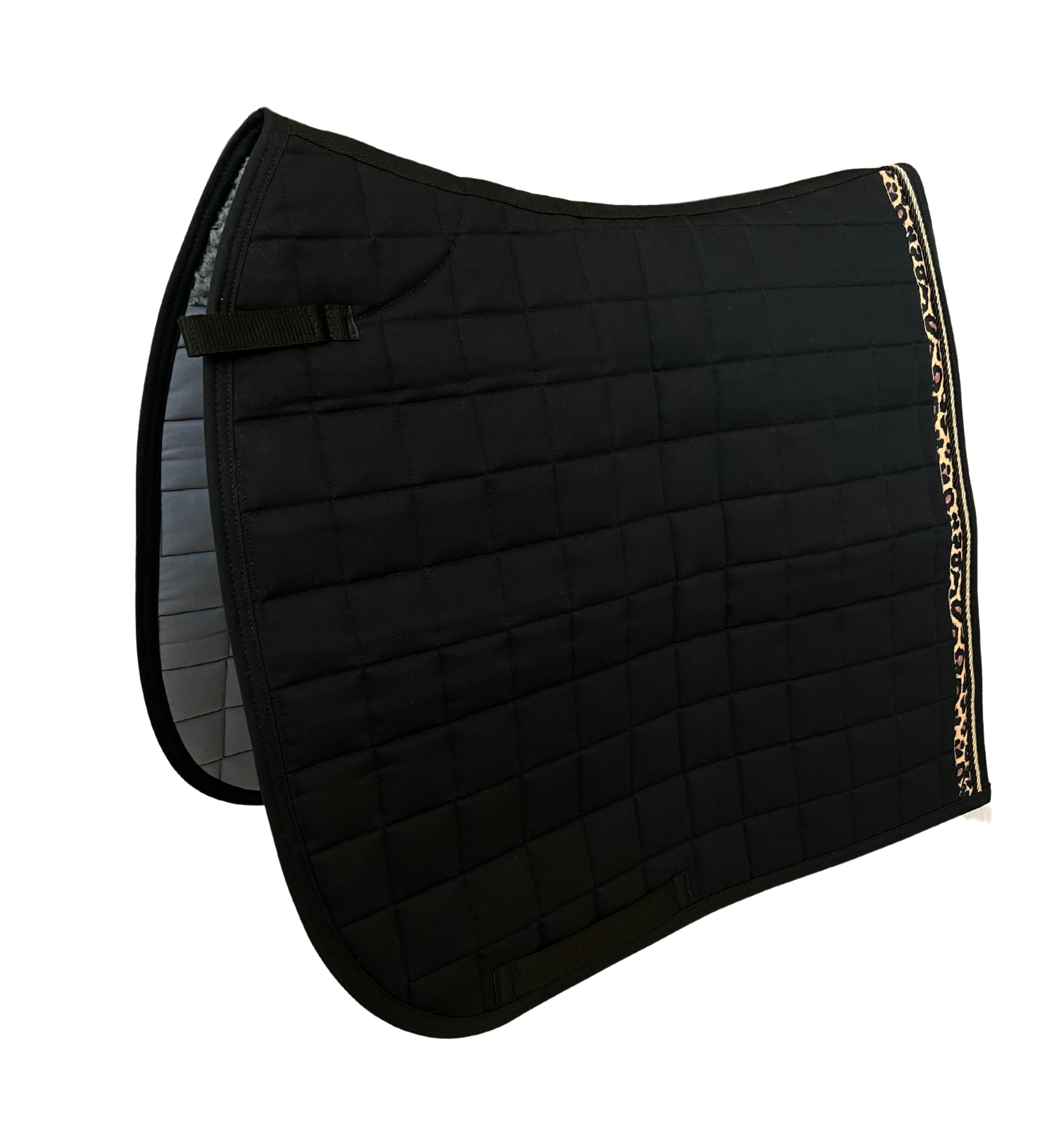 Dressyrschabrak - Svart/Leopard