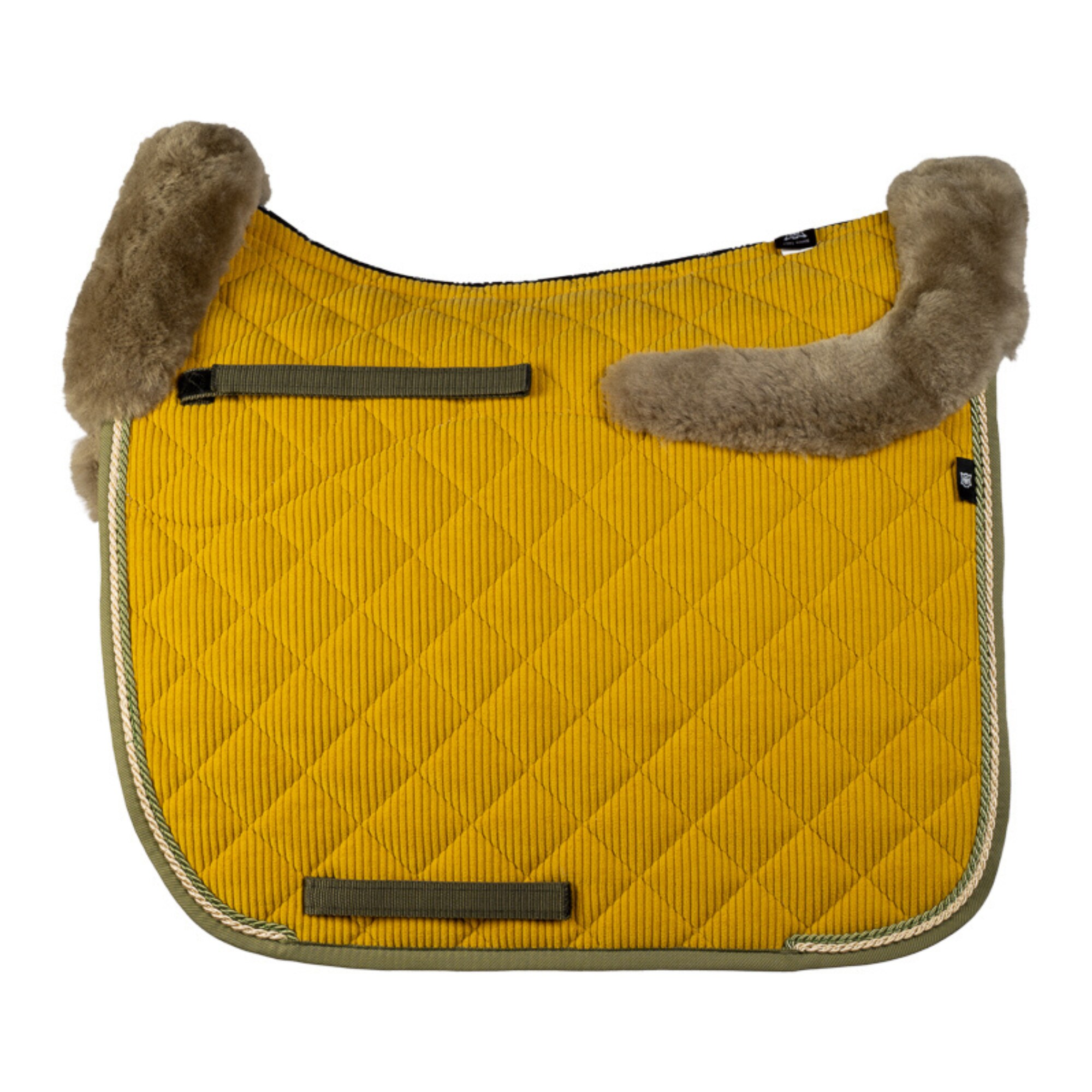 Sheepskin Saddle Pad DR EWWA C - Curry