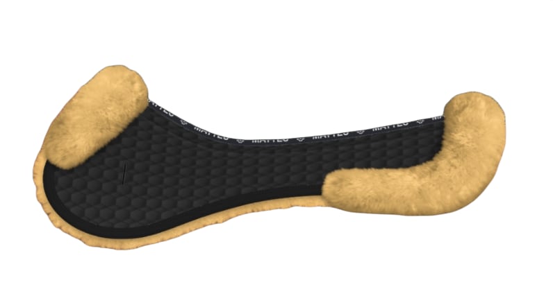 Sheepskin Half Pad PMS Jumping - Natural