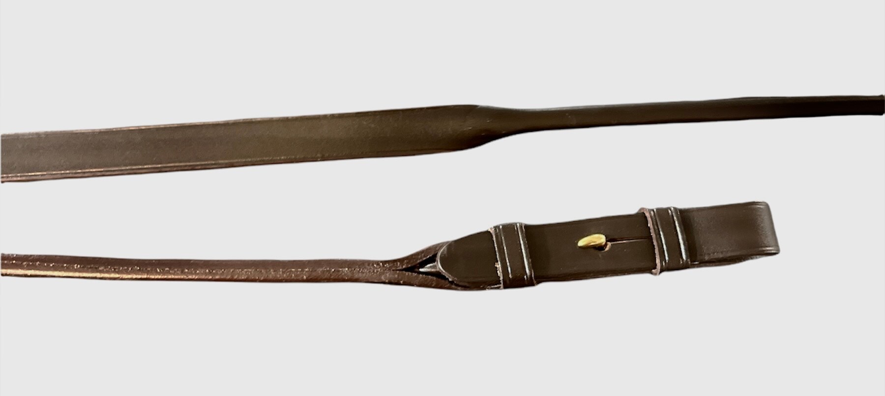 Leather Reins RS 13 mm - Brown