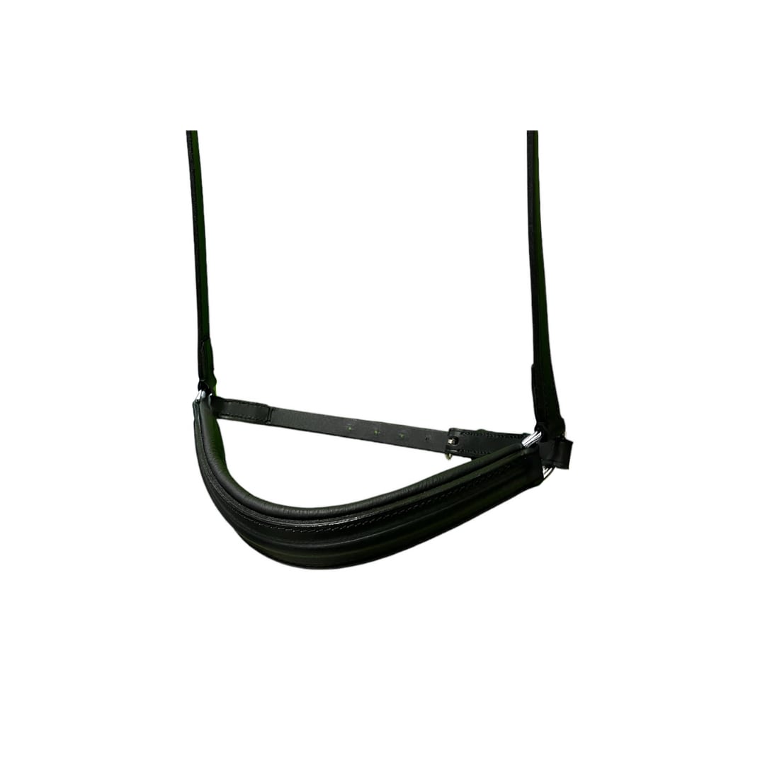 Drop Noseband Flat - II - Black