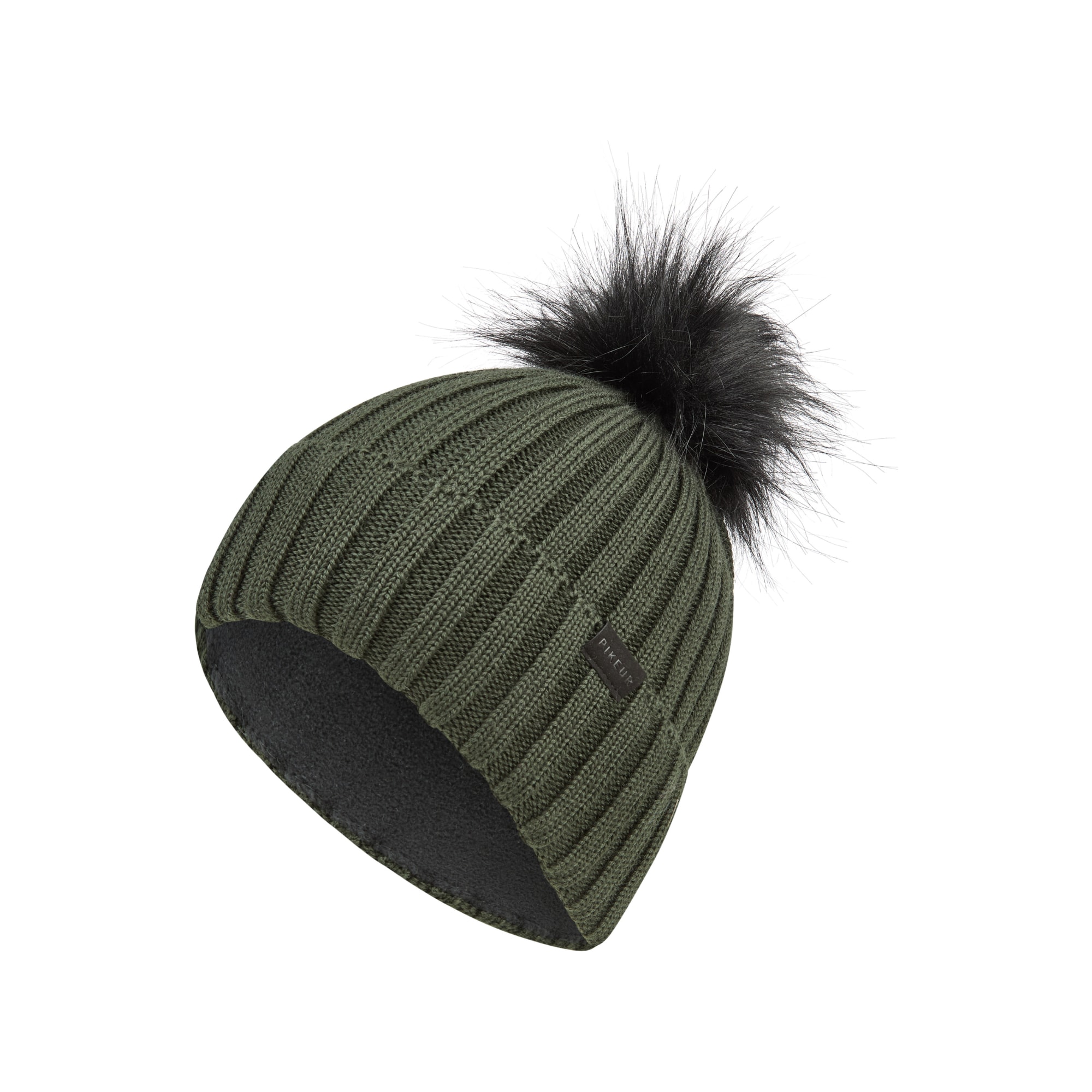 PomPom Beanie - Deep Khaki