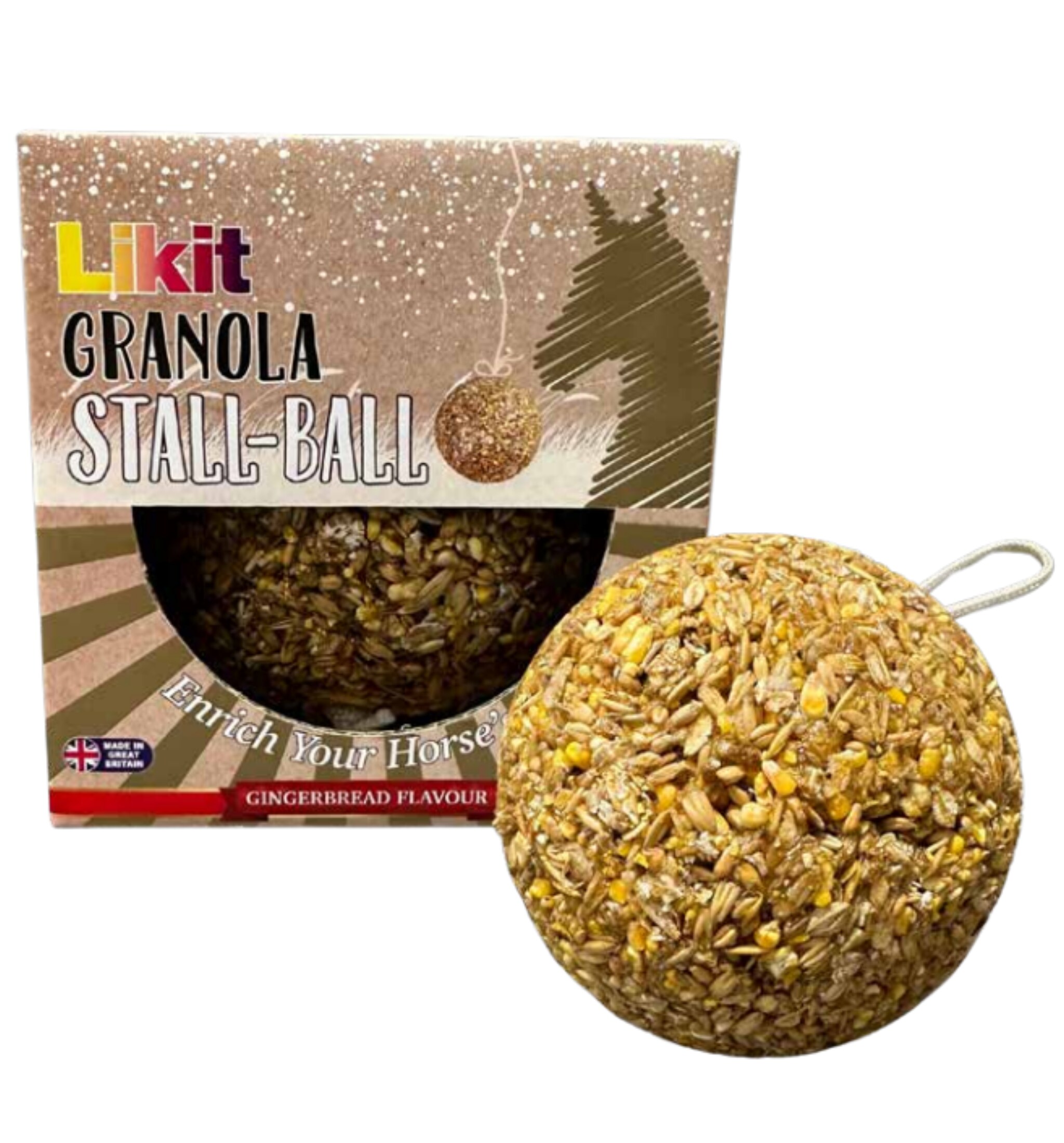 Likit Granola Stall Ball - Gingerbread