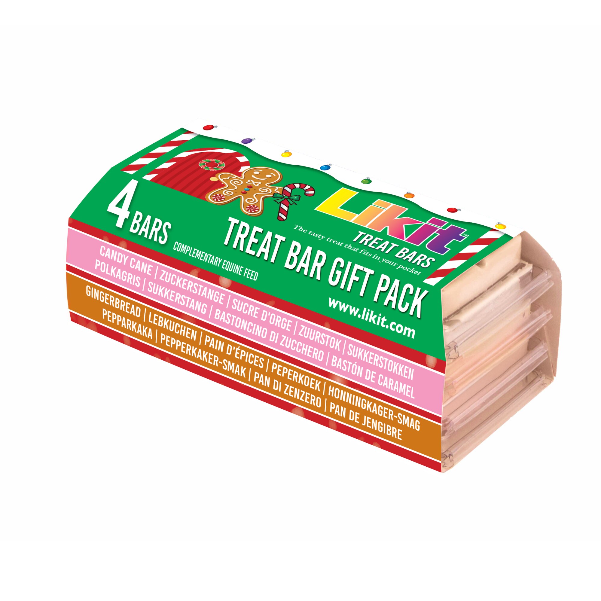 Likit Treat Bar Xmas 4-pack 