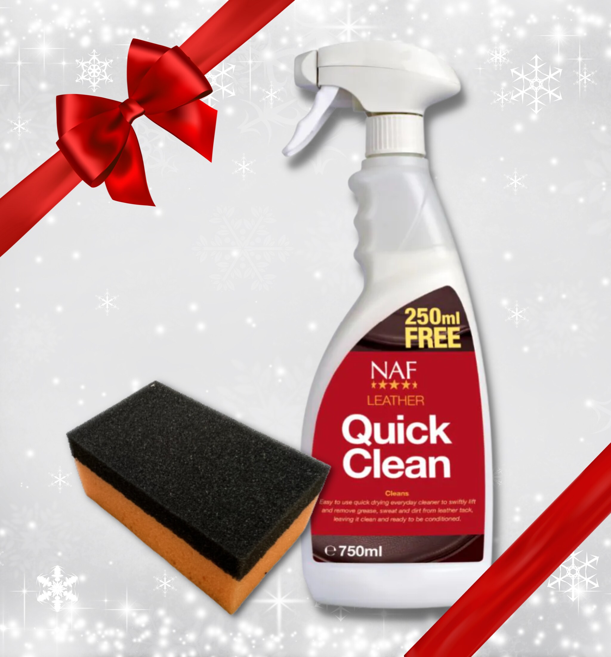 NAF Leather Quick Clean + Sponge