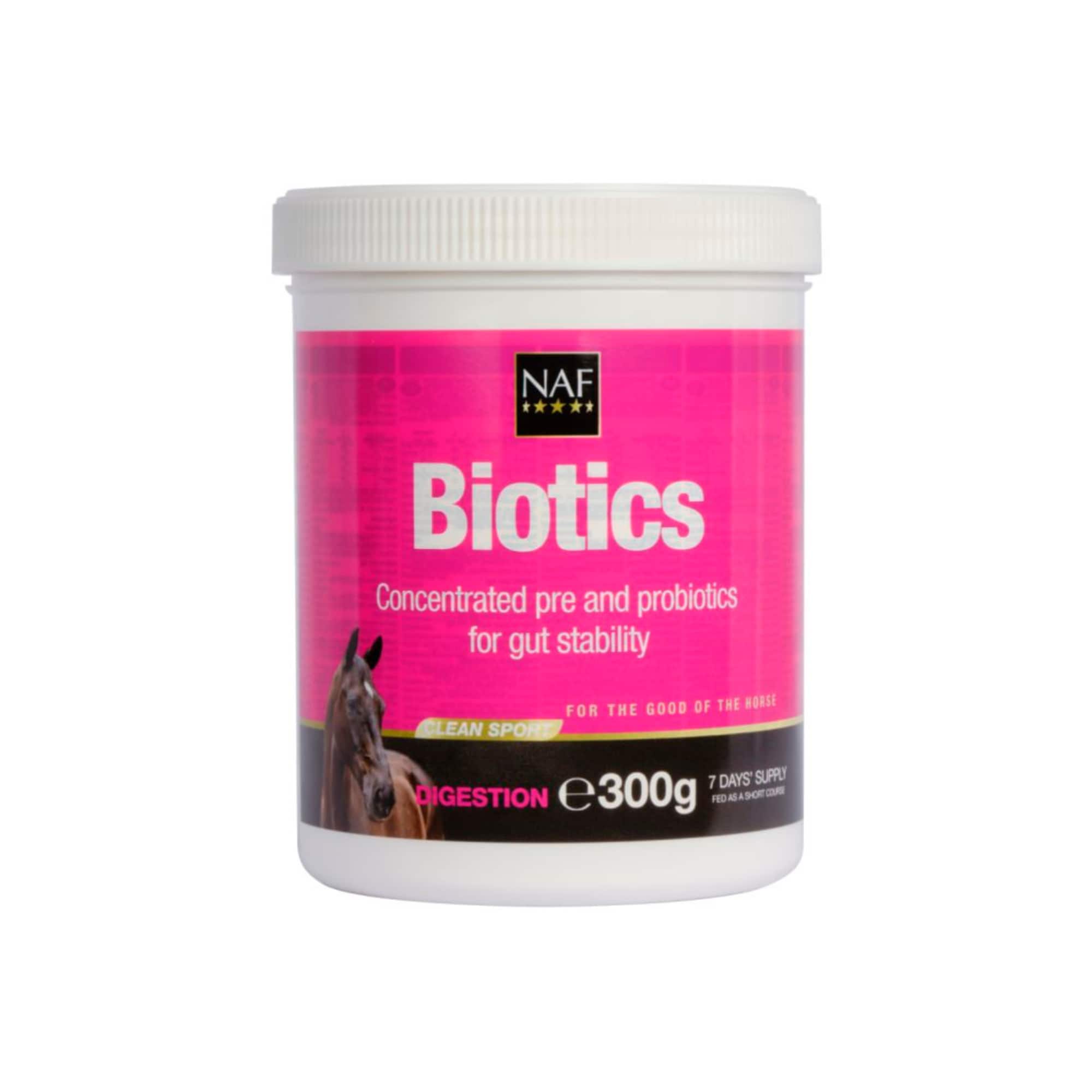 NAF Biotics - Fodertillskott för hästens mage.