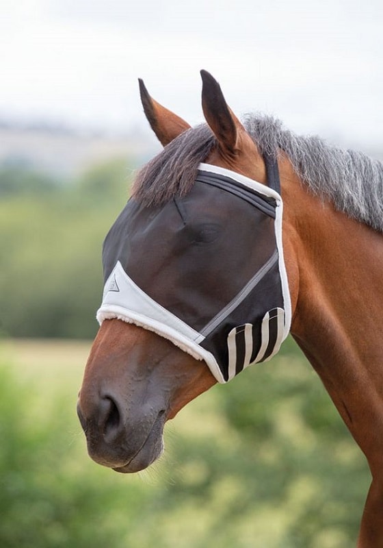 Fly mask without ears