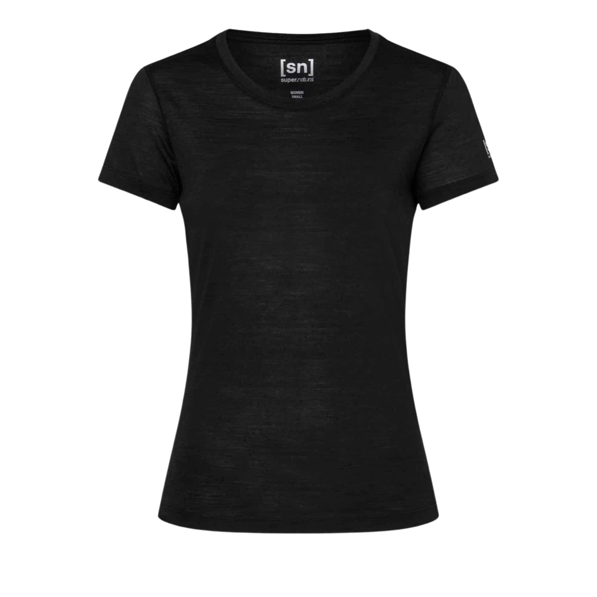 Sierra140 Merino Short Sleeve Base Layer – Black