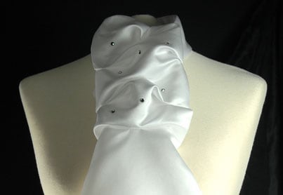 Stock tie ´Countess´ with swarovski