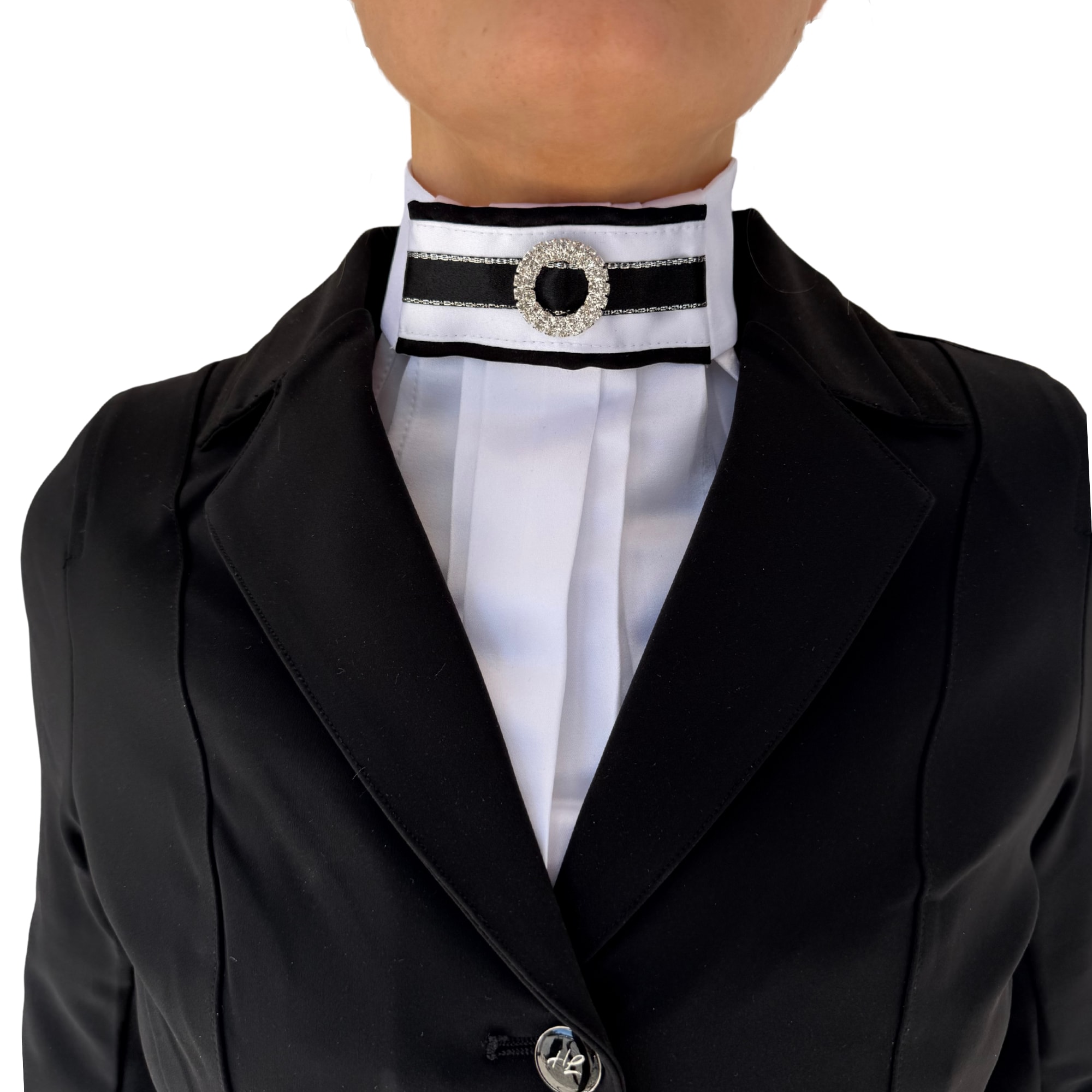 Stock Tie Kendra - White/Black