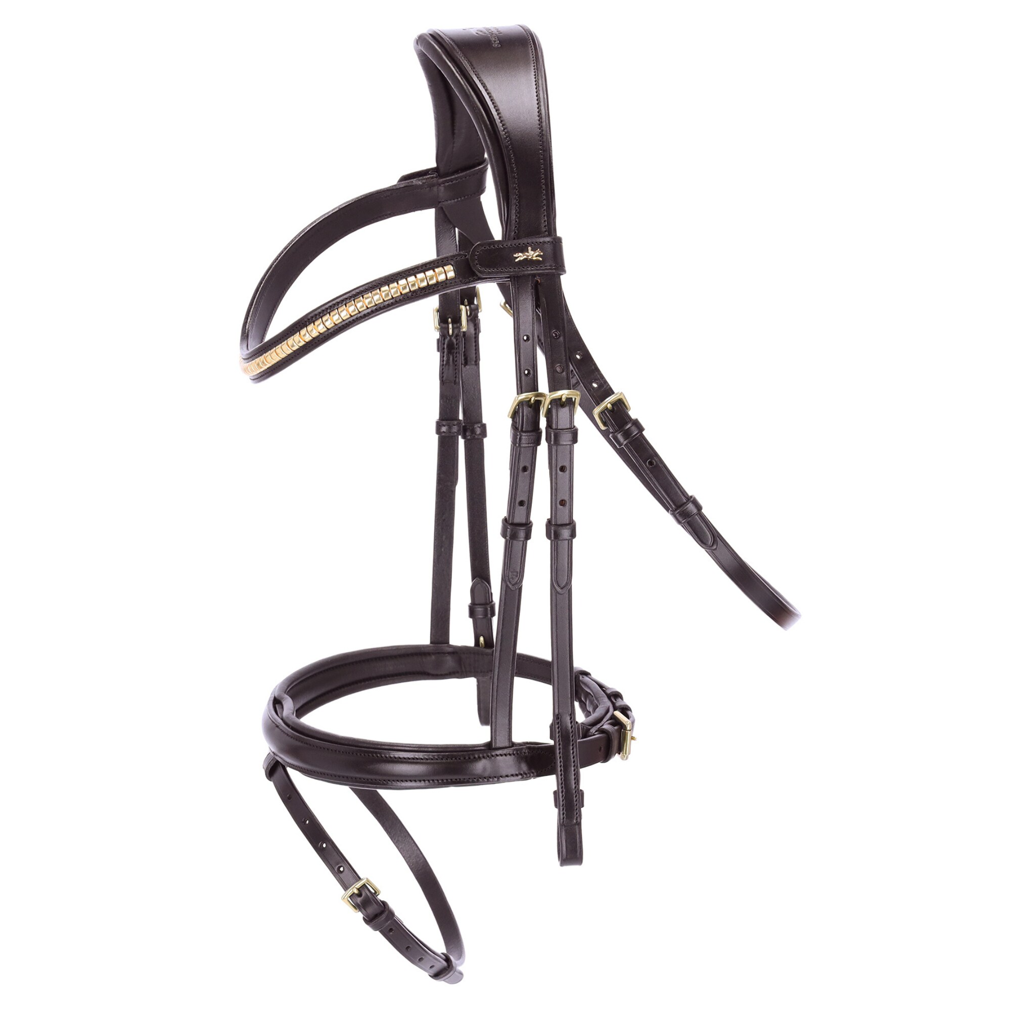 Bridle Monza C - Dark Brown