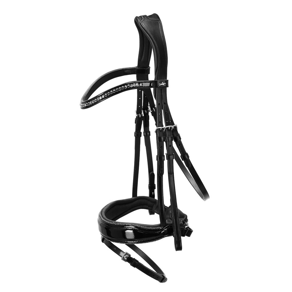 Bridle Stanford Glam - Black