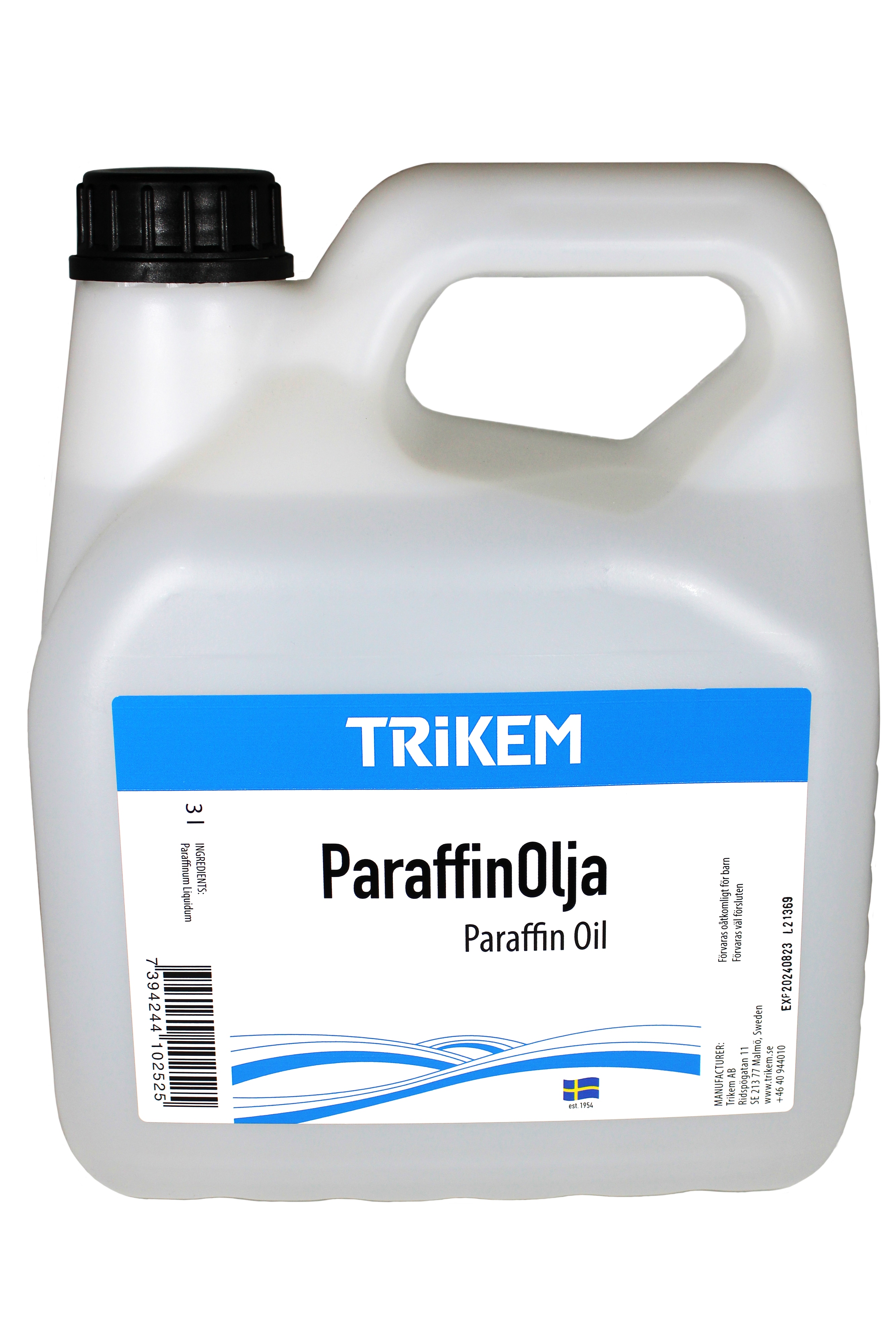 Paraffinolja från Trikem 3 lier