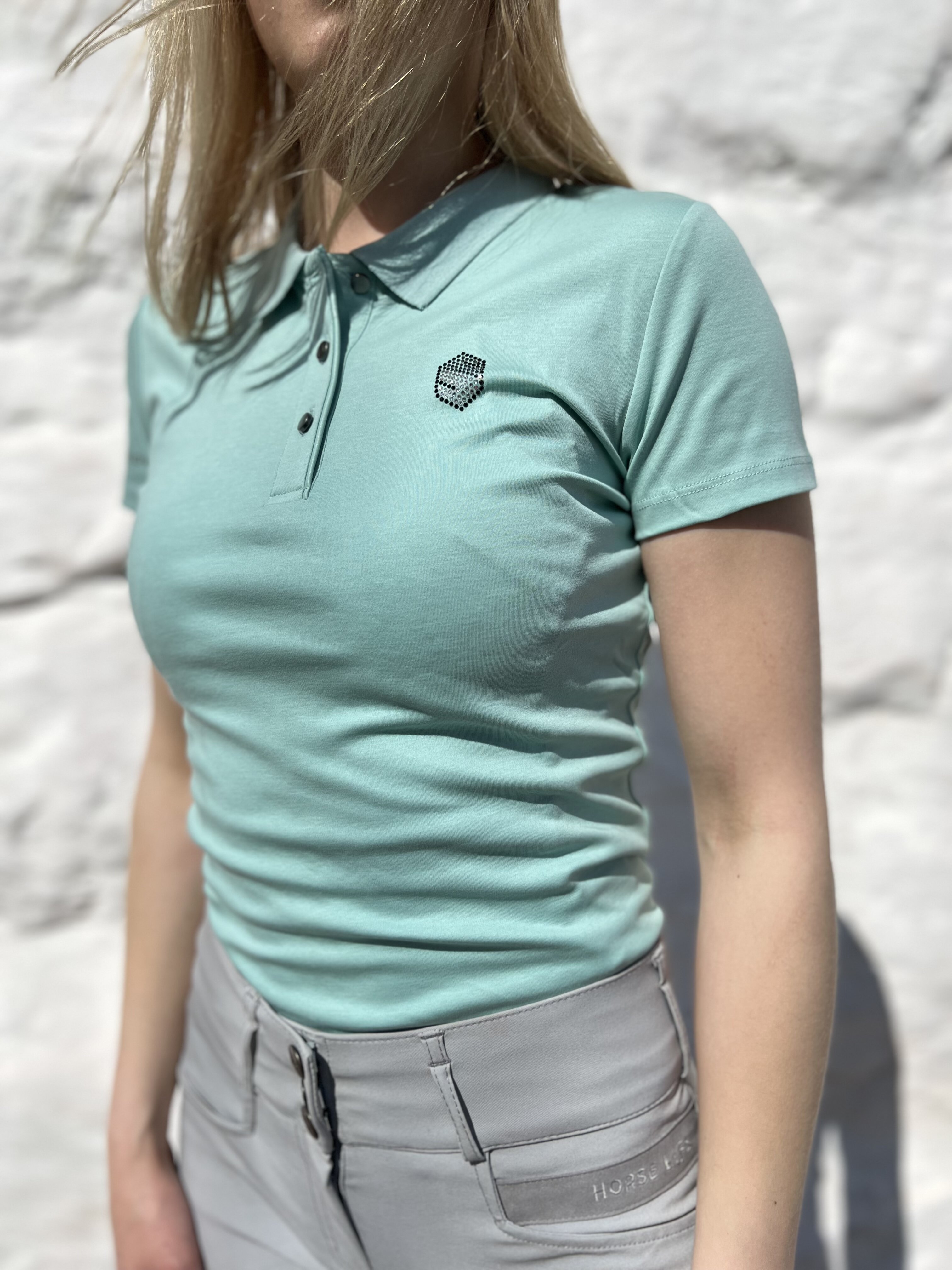 Margot Polo - sea green