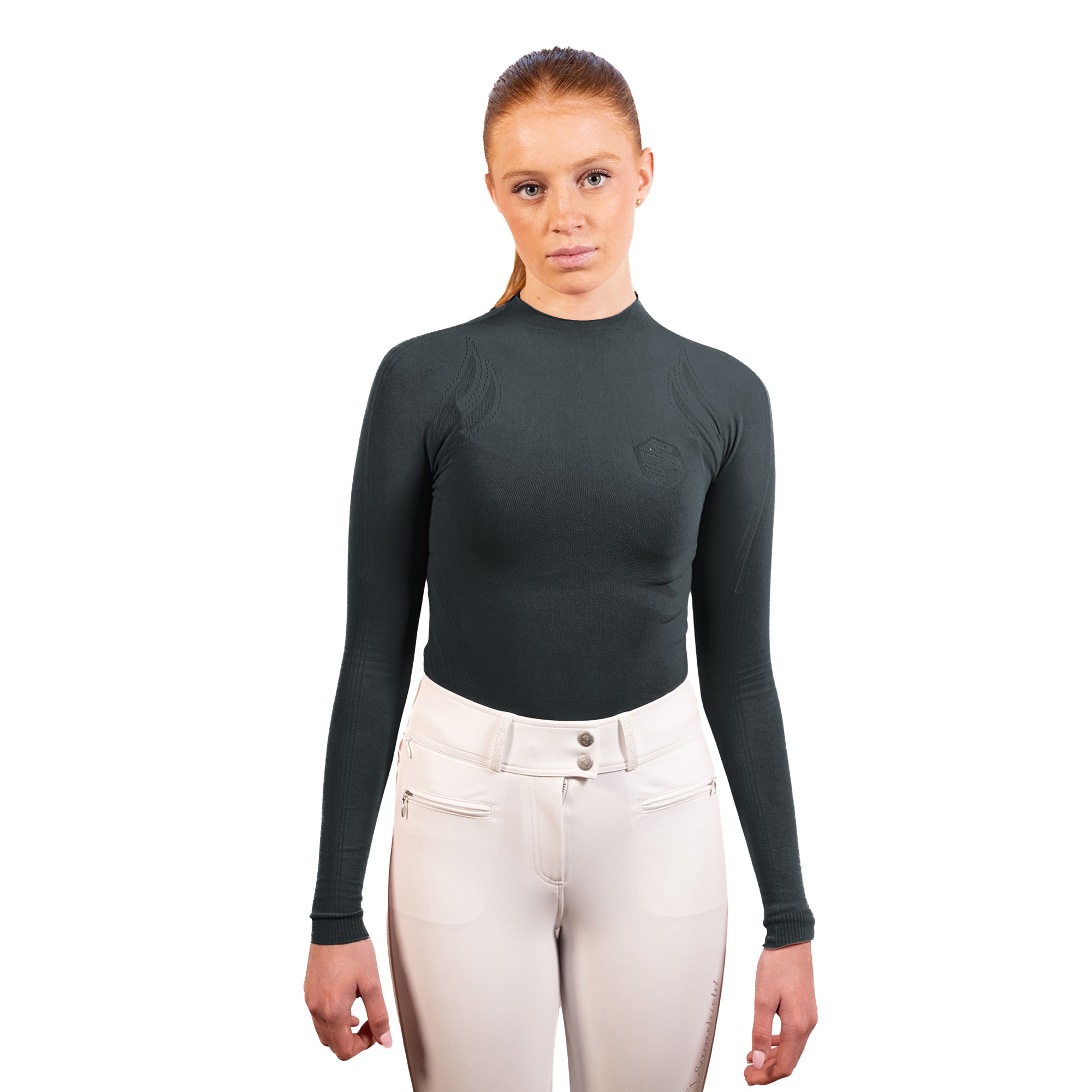 Alicia Seamless Shirt - Moonless Night