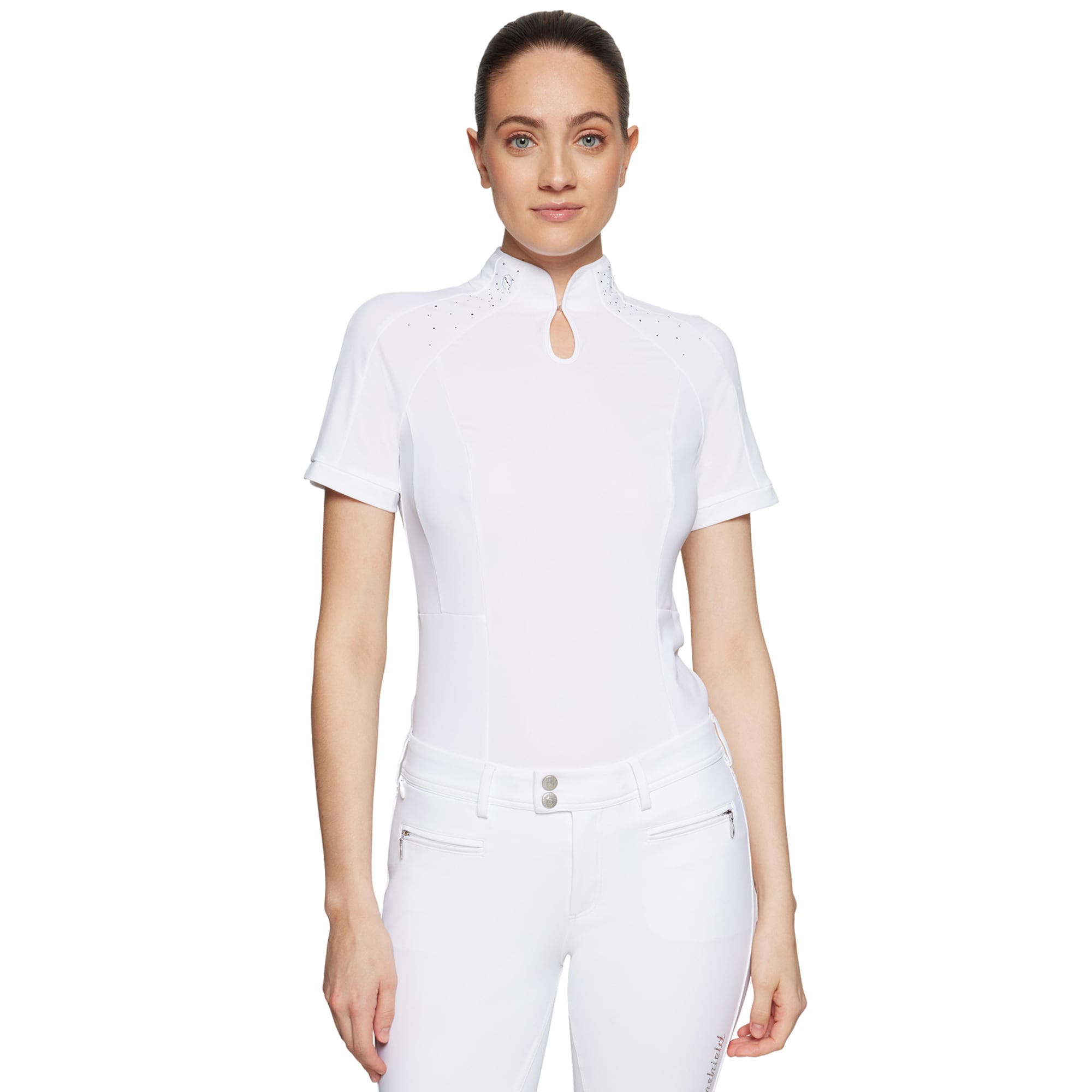 Elsa Boreal Competition Shirt - White Holo